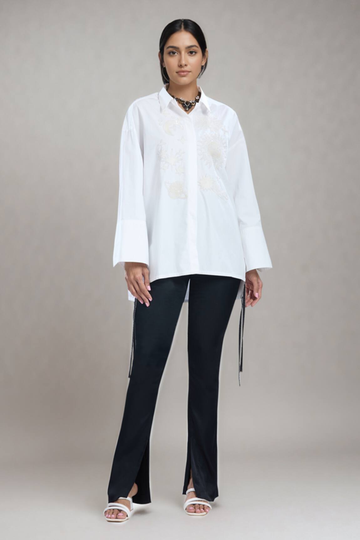 Dhruv Kapoor Celestial Oversized Shirt 