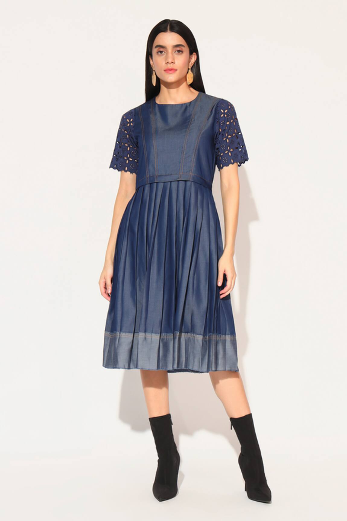 Linetribe_ Corvus Denim Dress 
