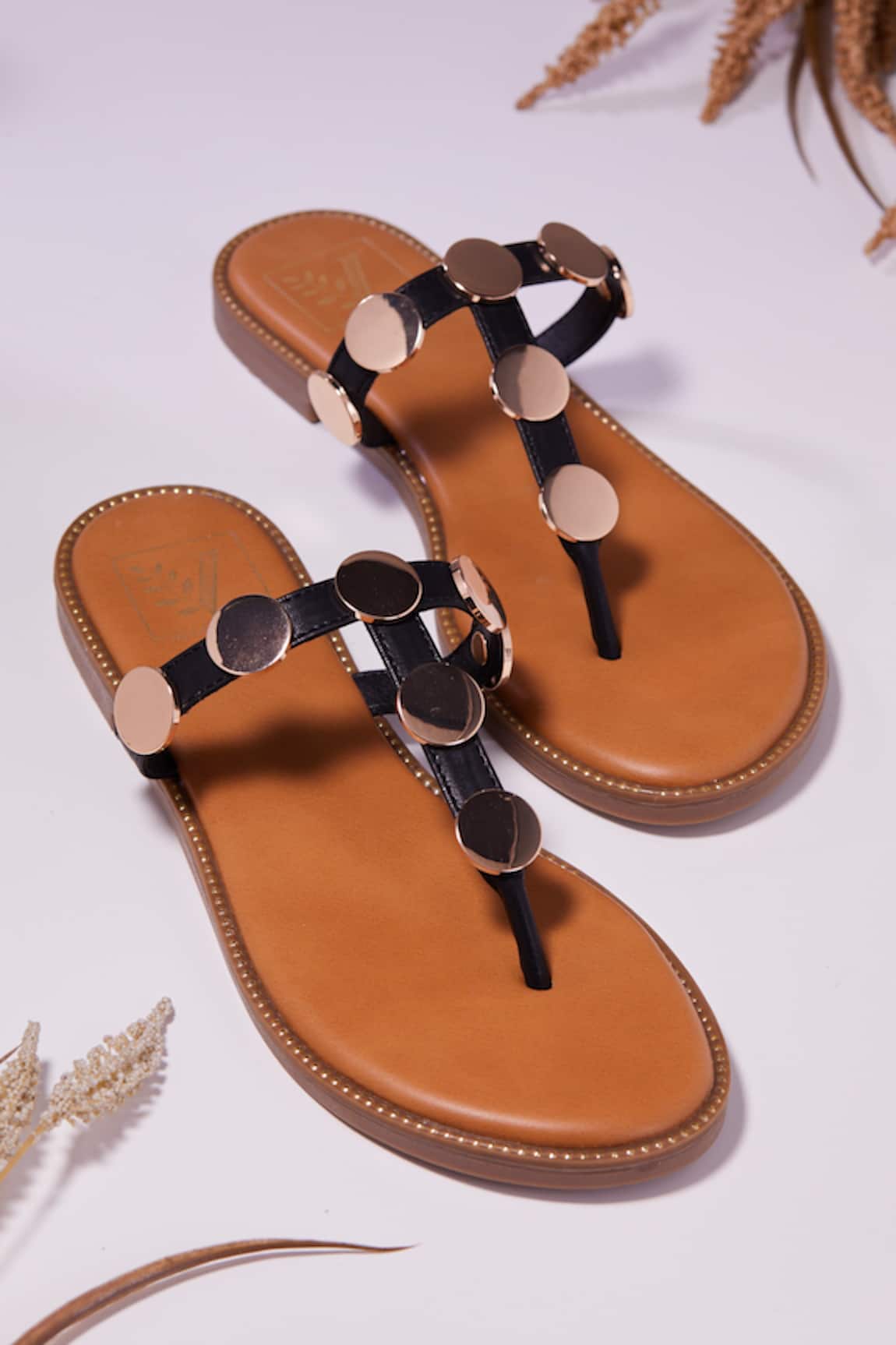 House Of Vian Black Designer Flats 
