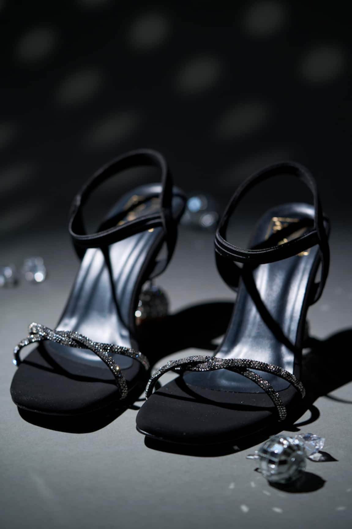 House Of Vian Designer Black Heels 