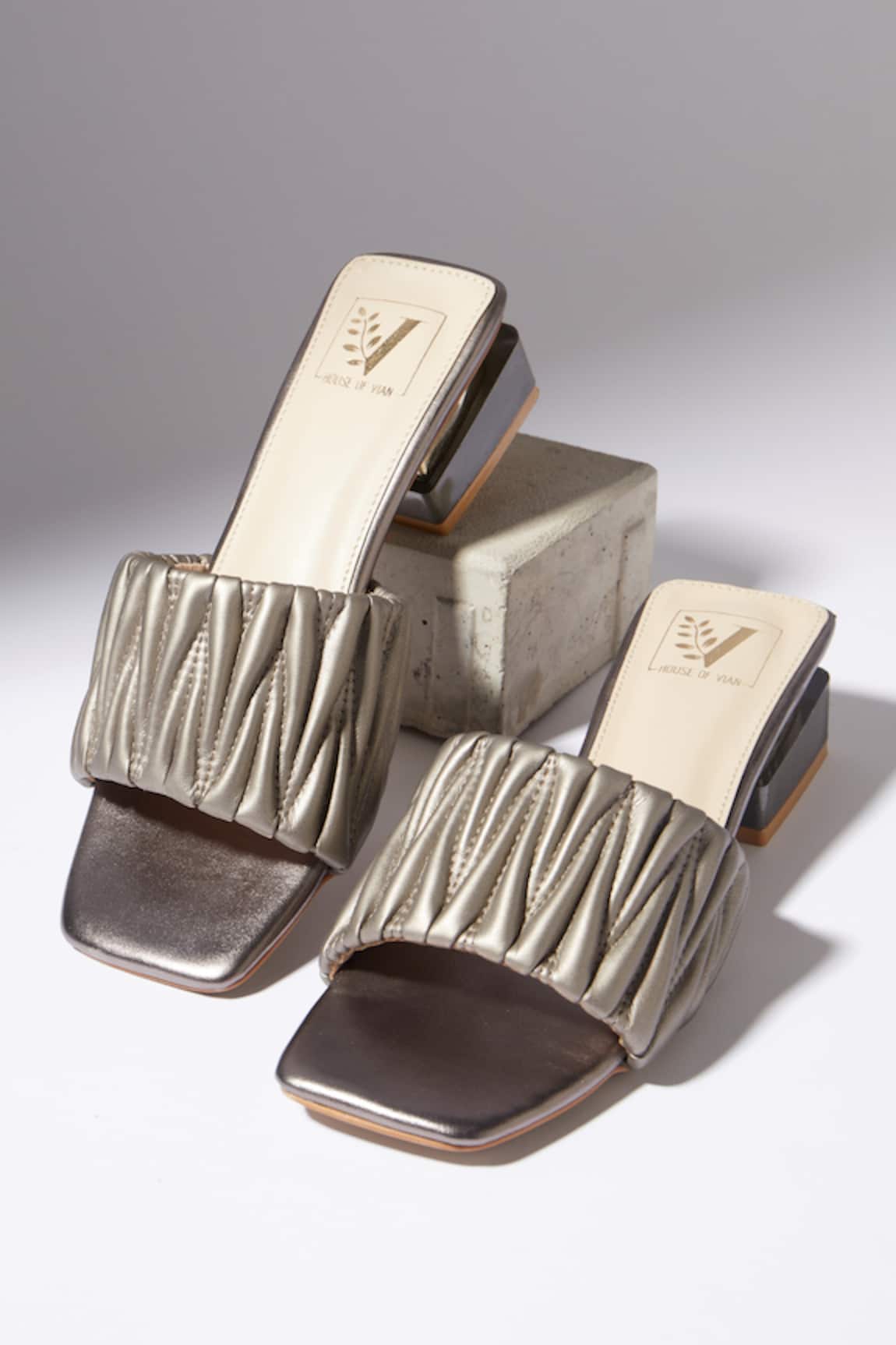 House Of Vian Matilda Metal Heels 