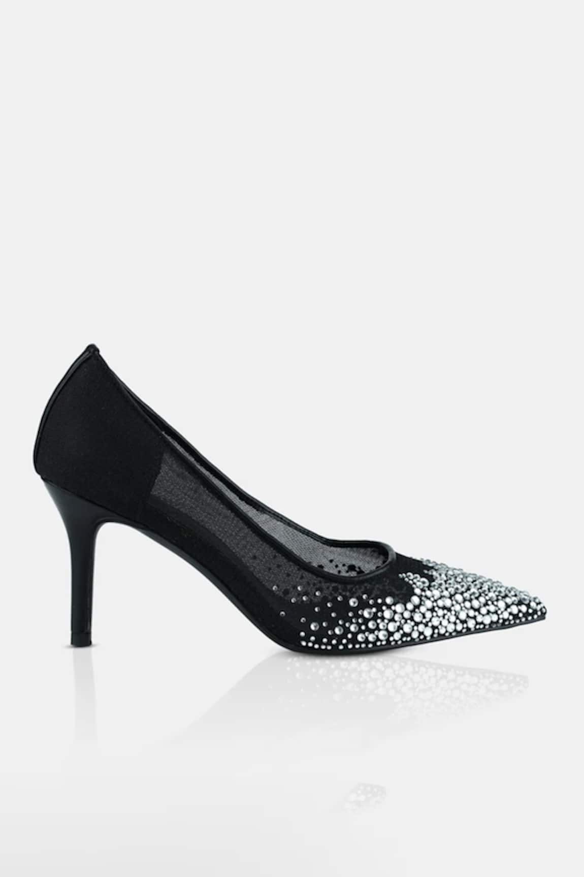 Elleganti Fate Crystal Embellished Heels 