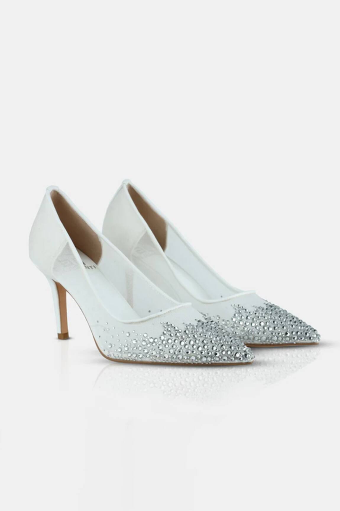 Elleganti Fate Ombre Embellished Heels 