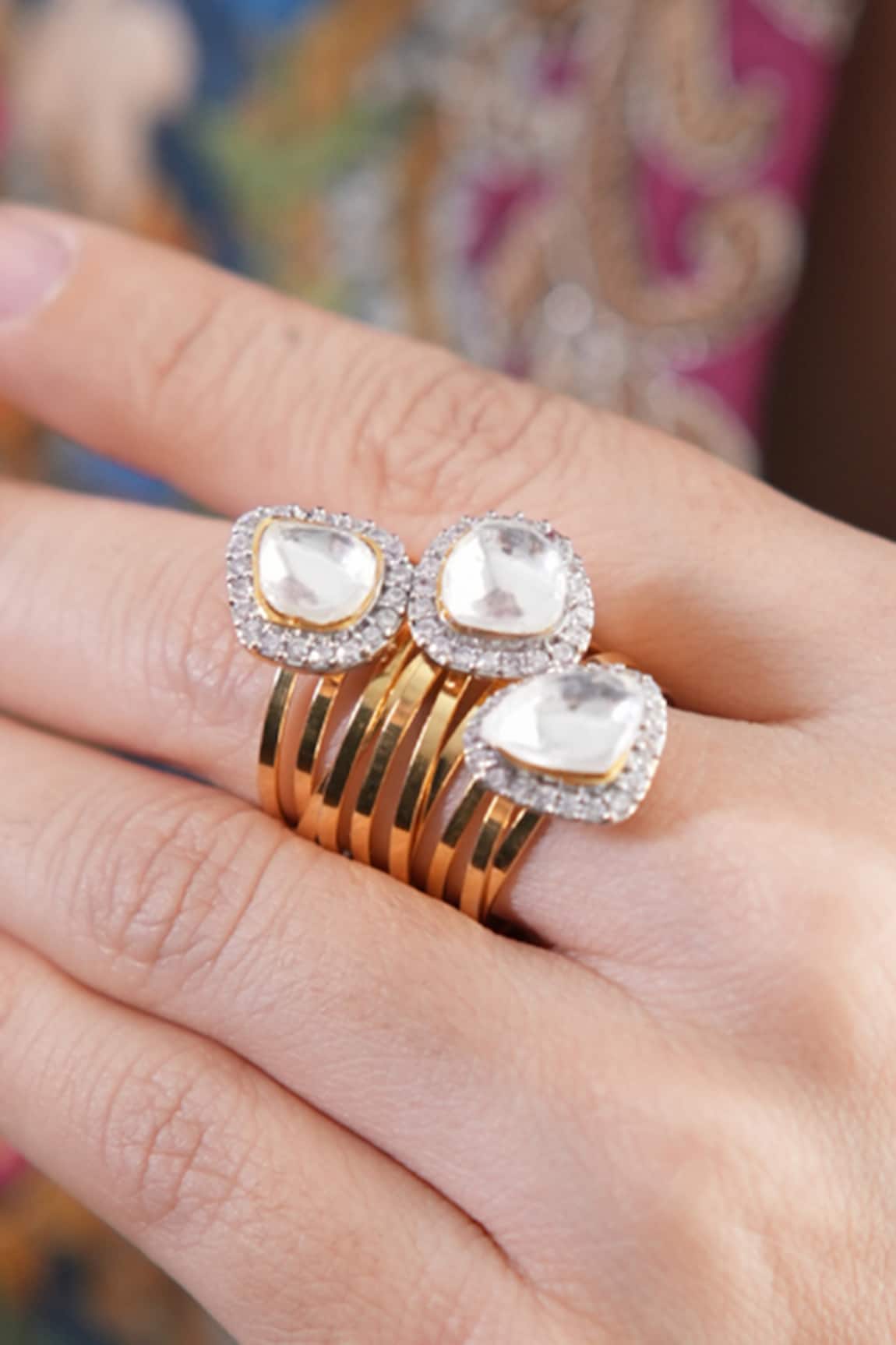 Vasundhara Amruta Designer Ring 