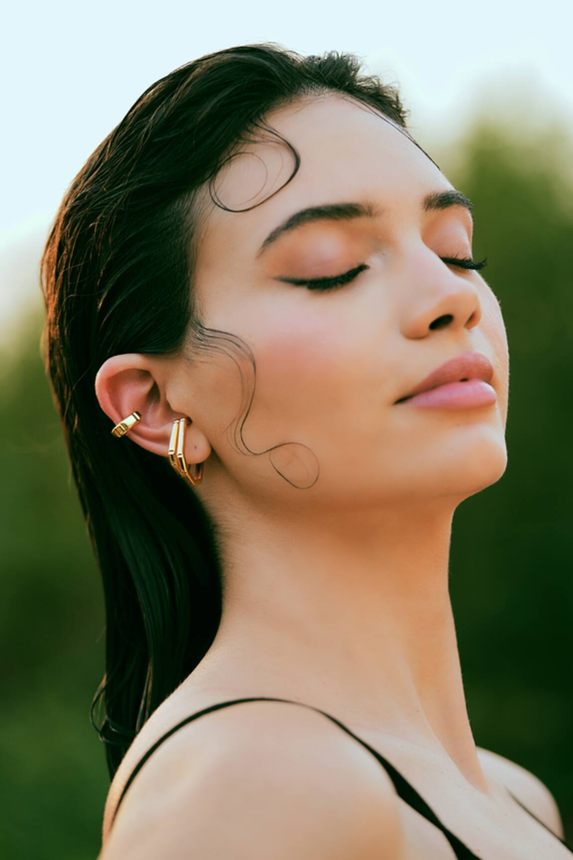 Varnika Arora Nova Gold Earrings 