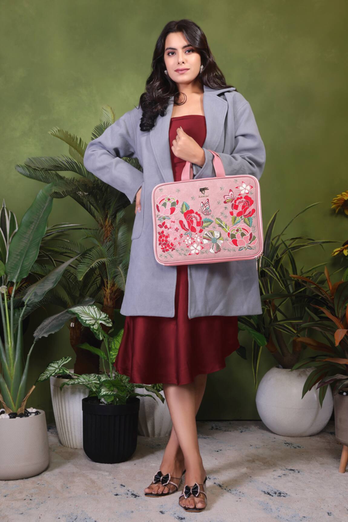 PickAleaf Designer Petal Eden Laptop Bag 