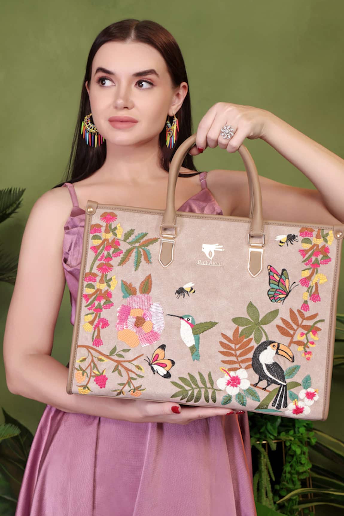 PickAleaf Mystic Garden Shoulder Bag 