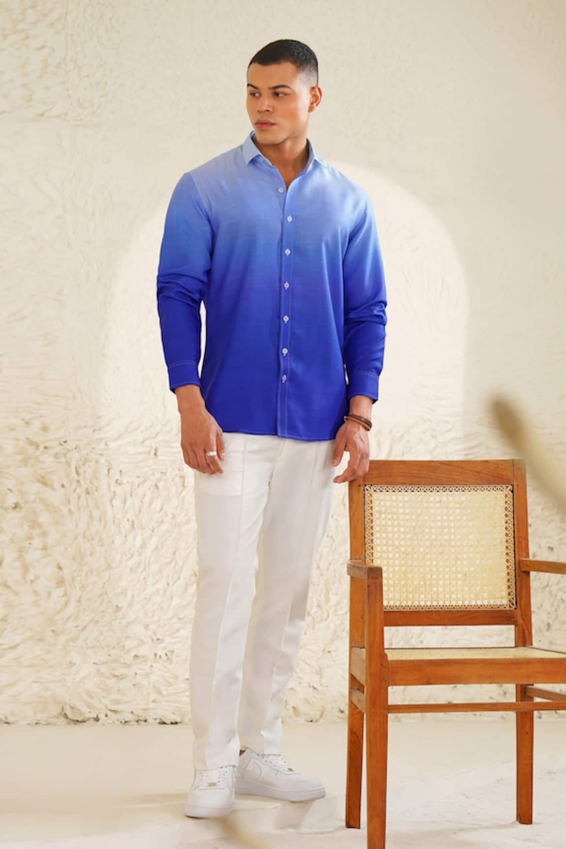 Eleven Brothers Blue Mirage Linen Shirt 