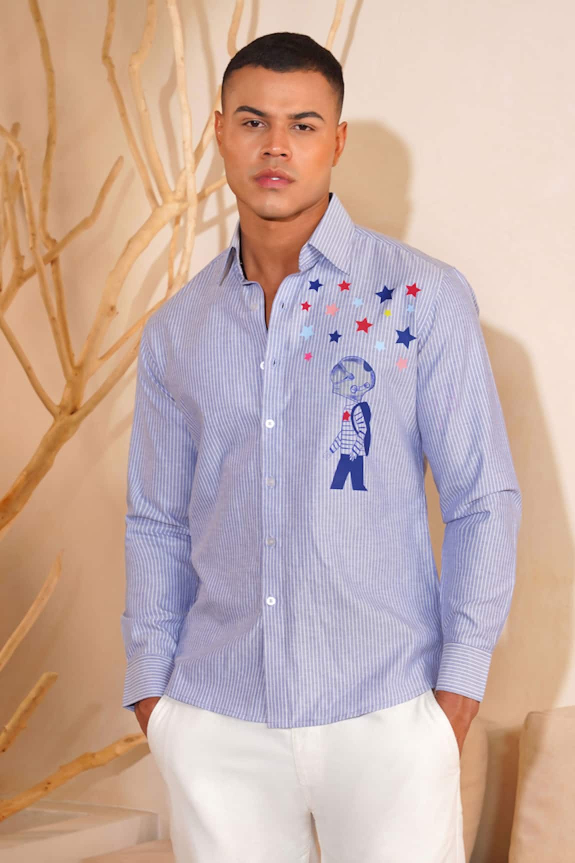 Eleven Brothers Starboy Oxford Cotton Shirt 