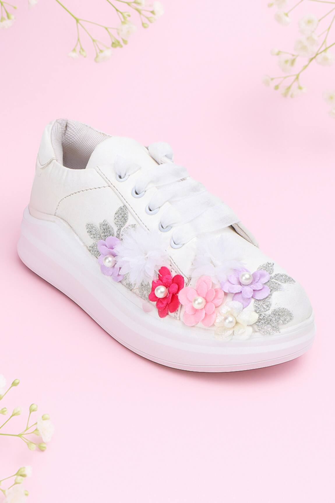The Saree Sneakers Blossom Belle Sneakers