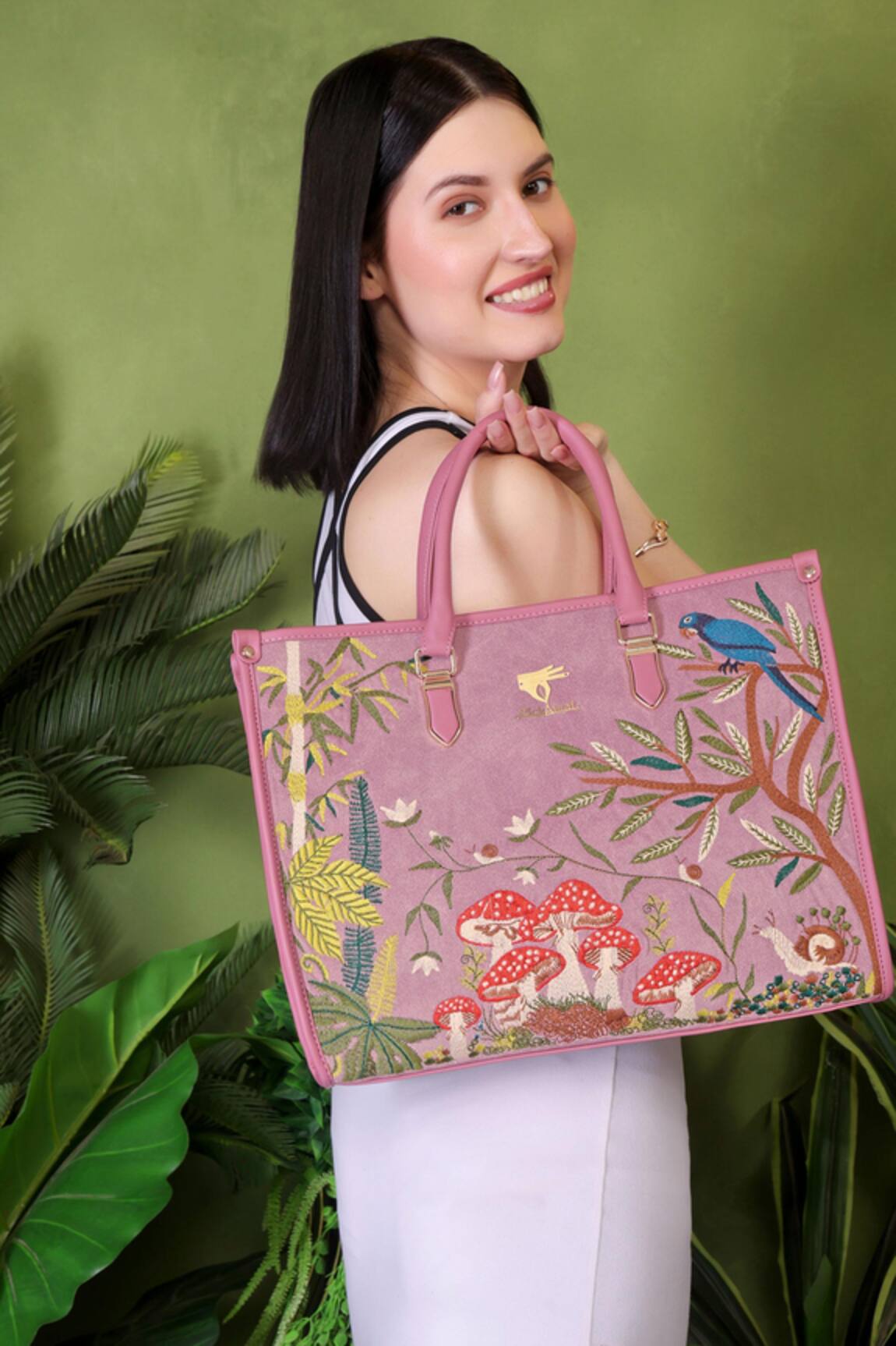 PickAleaf Pink Paradise Shoulder Bag 