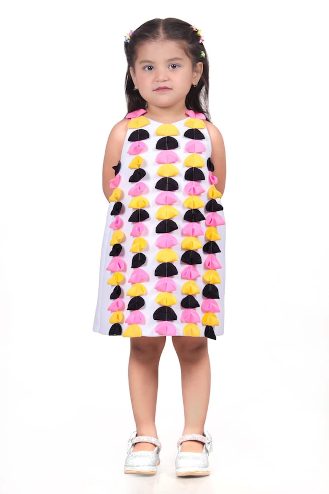 Toplove Multicolor Petal Dress 