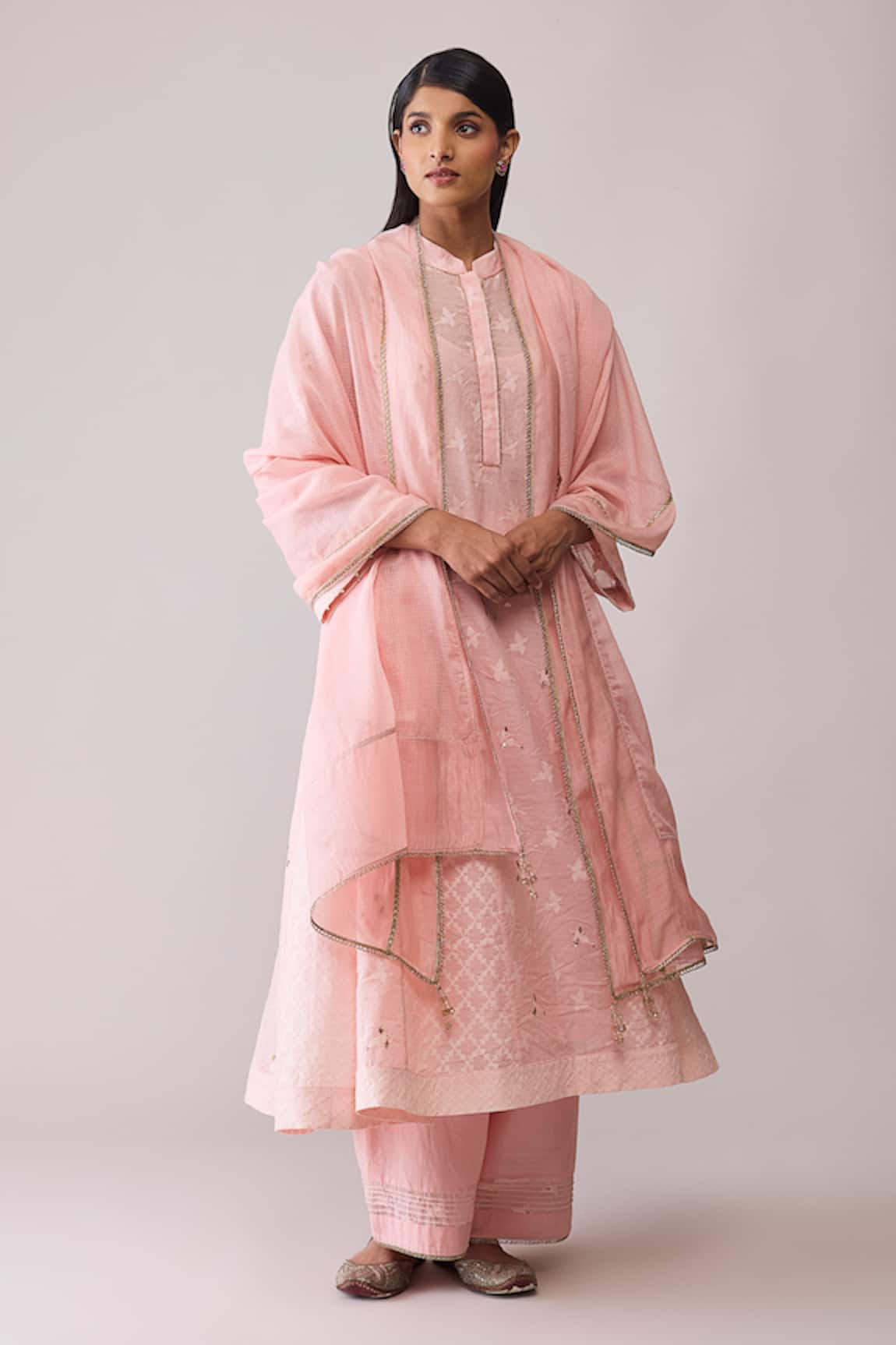Bunka AYESHA - PINK DUPATTA Ayesha Pink Dupatta 