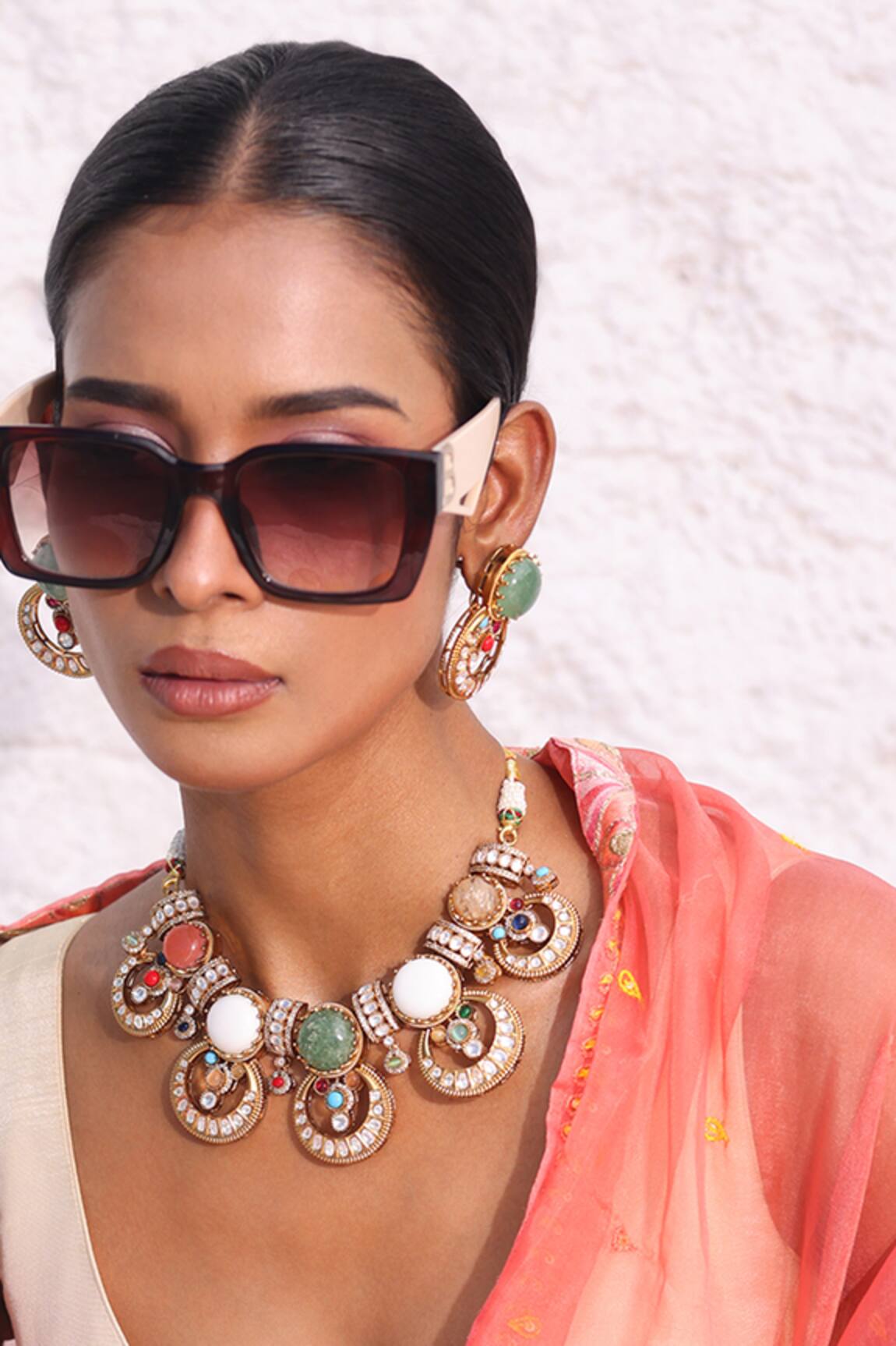 Zaza By Somya Rajmahal Necklace Set 