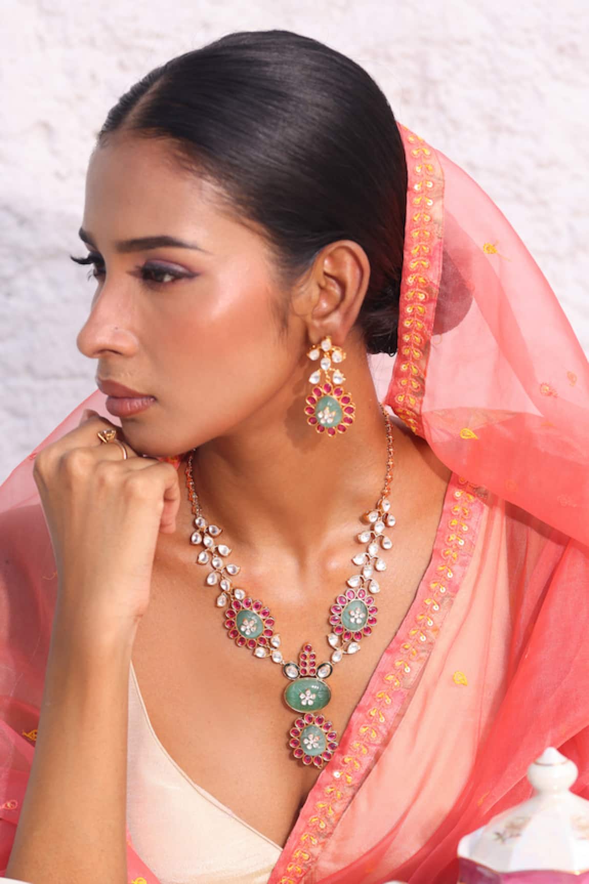 Zaza By Somya Rajputana Rani Necklace Set 