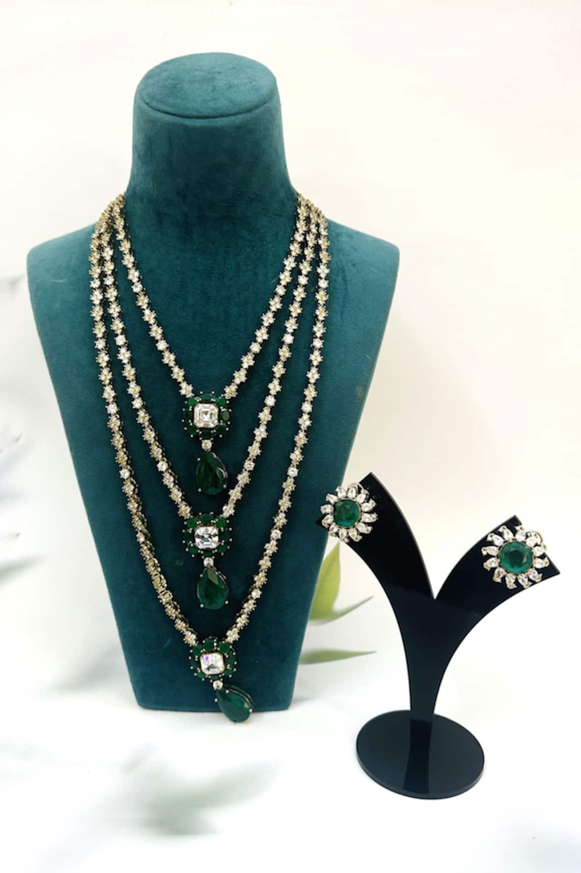 Zaza By Somya Heer Mahal Necklace Set 