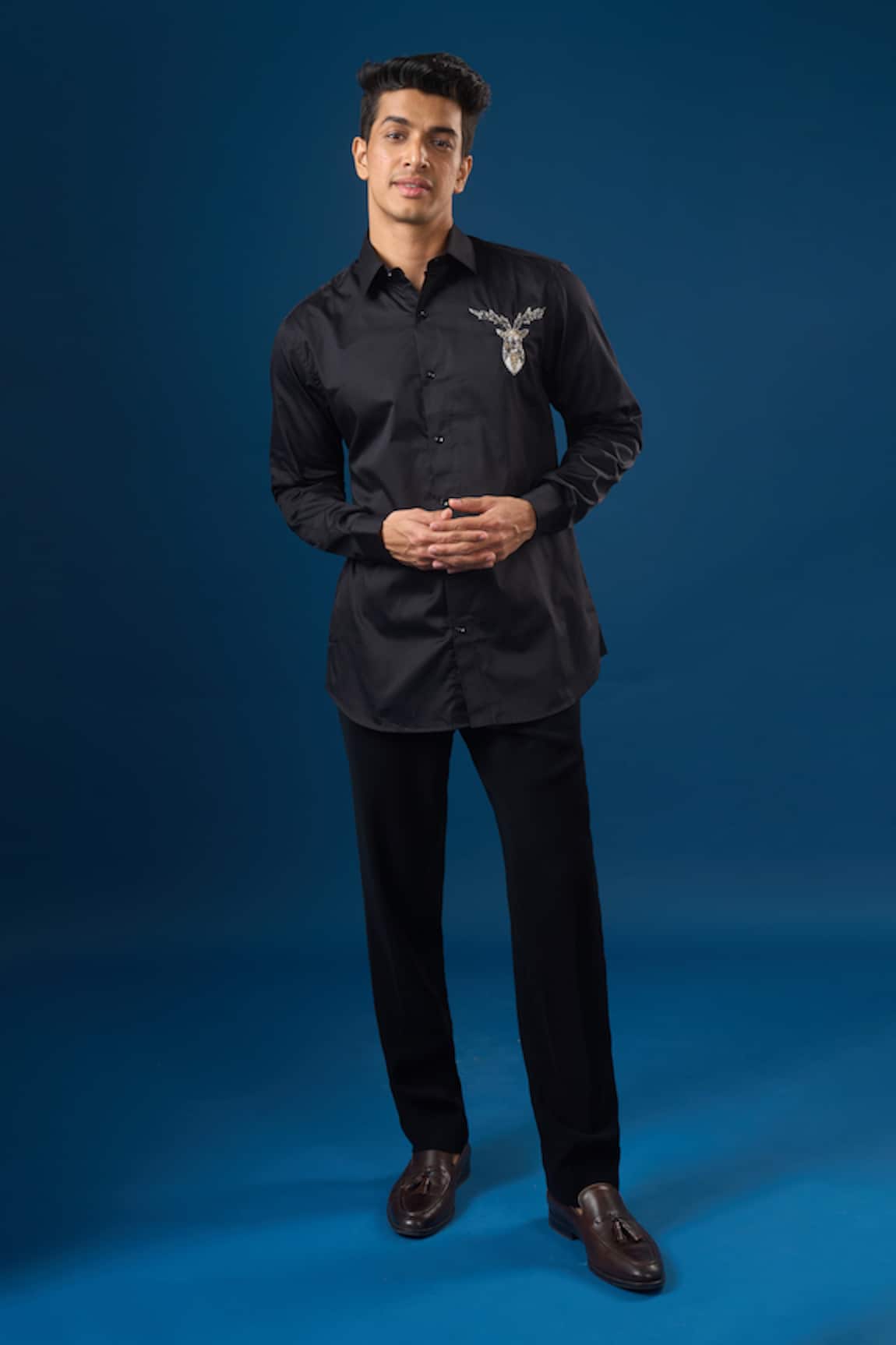 Rng Safawala Black Fawn Shirt 