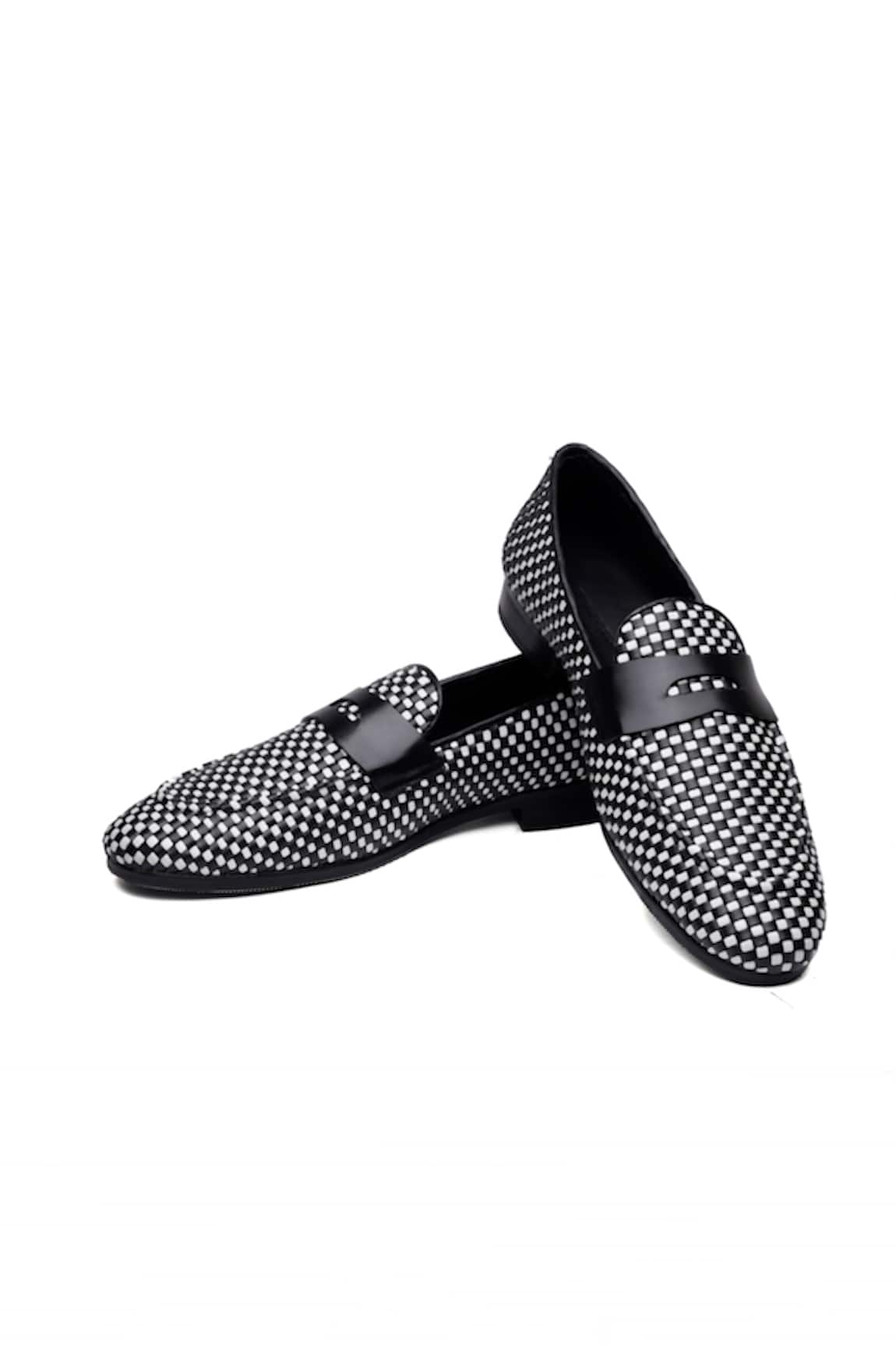 Shutiq Tessera Penny Bar Loafers 