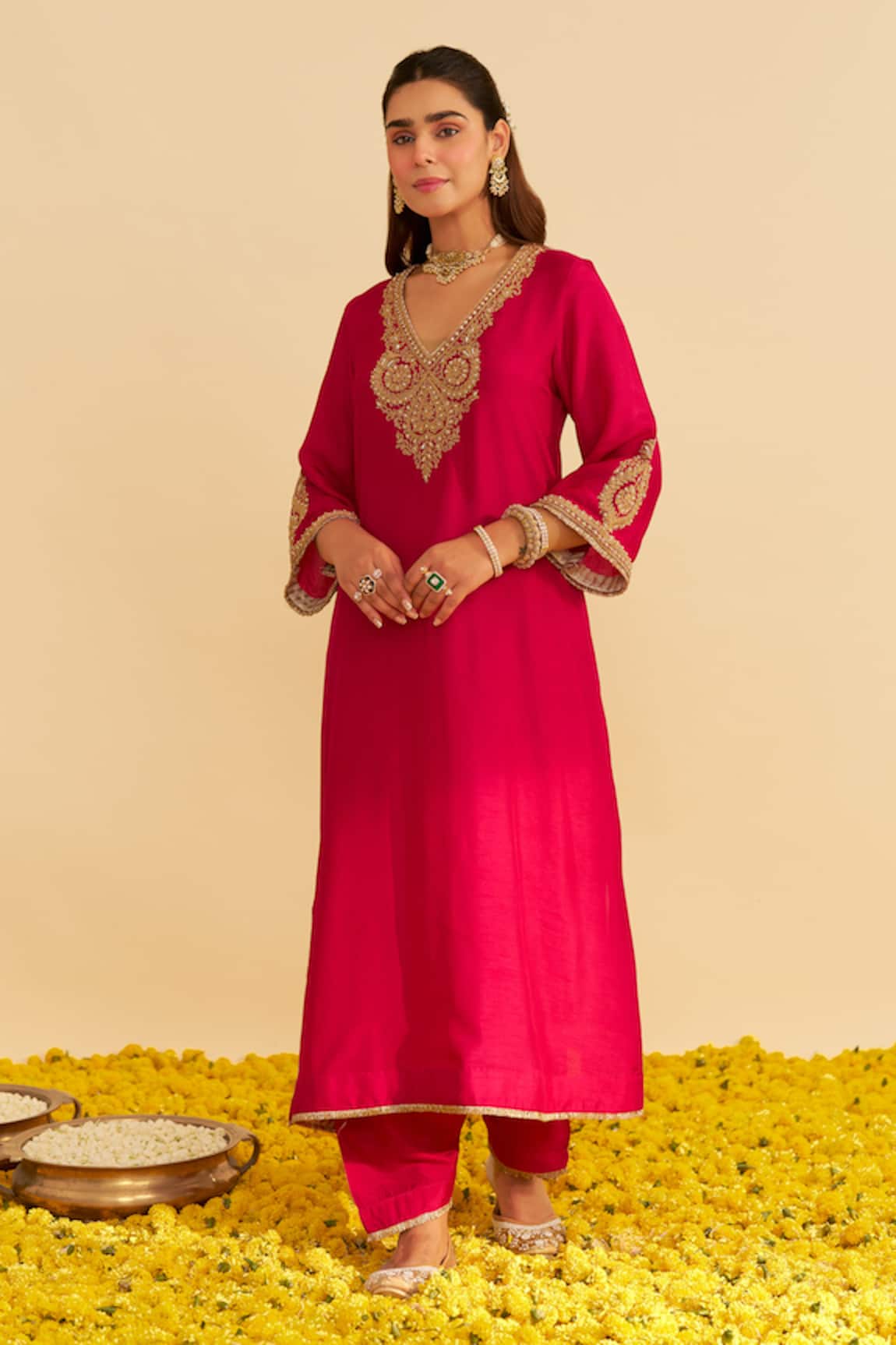 Sheetal Batra Haayat Kaftan Set 