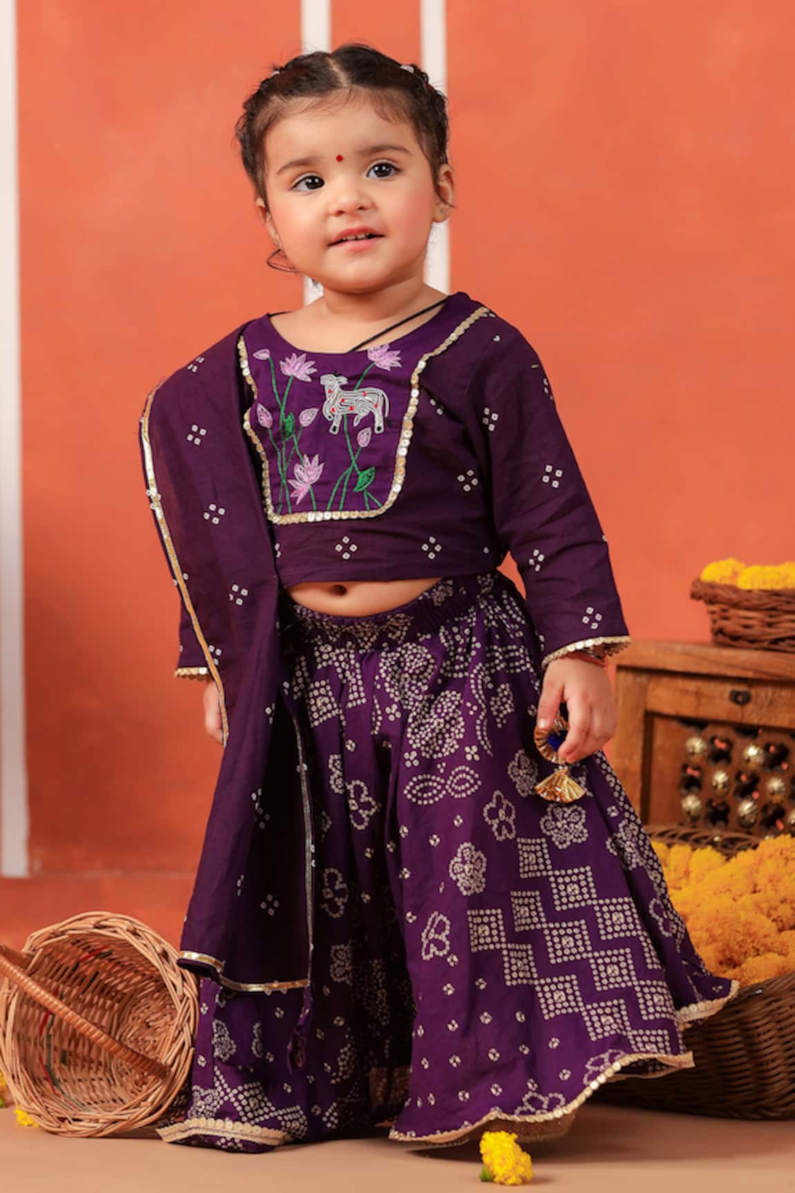 Cute Couture Radha Rani Lehenga Set 