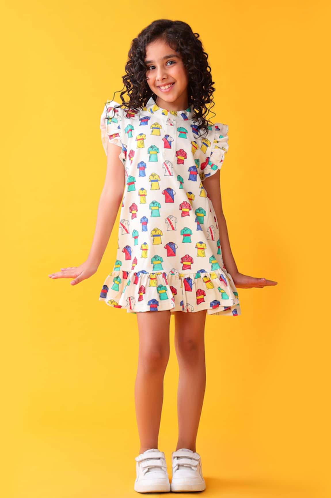 Anthrilo Colorful Printed Dress 