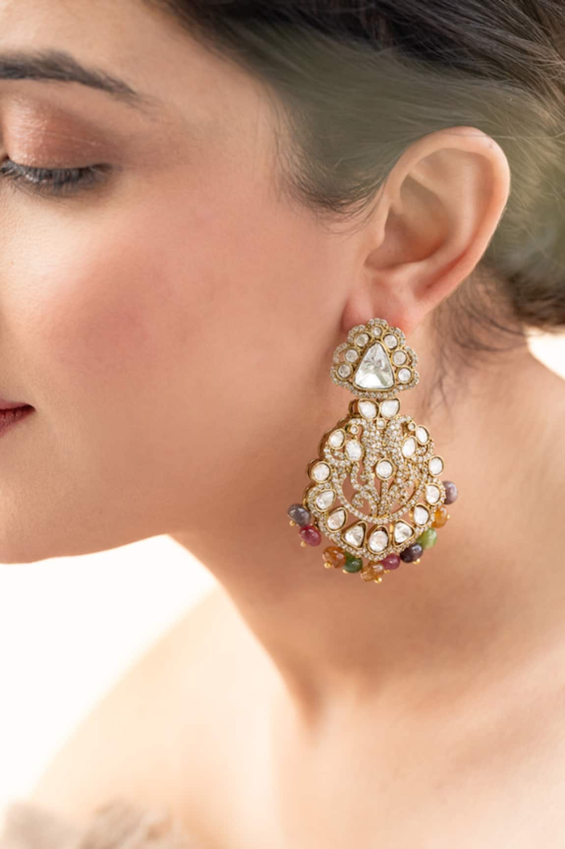 Do Taara Victorian Polki Earrings 