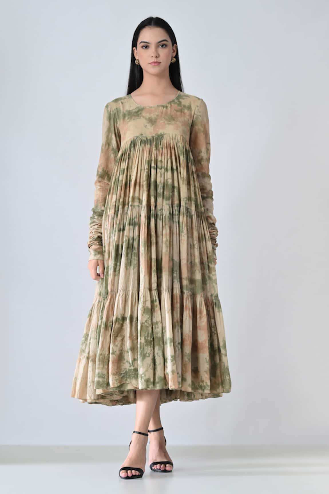 Samant Chauhan Pastel Wash Dress 