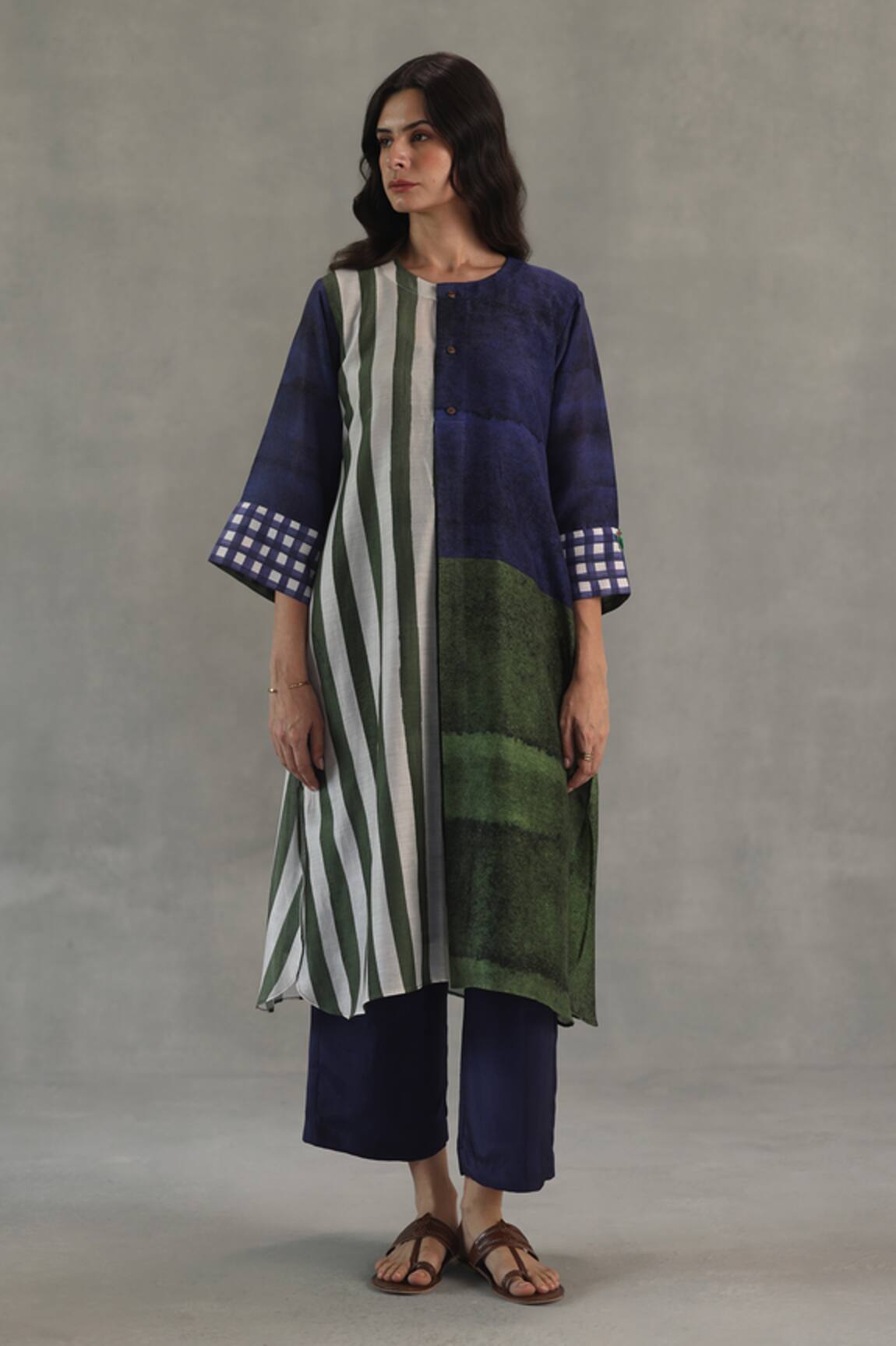 Roza Amour Printed Kurta & Pant Set 