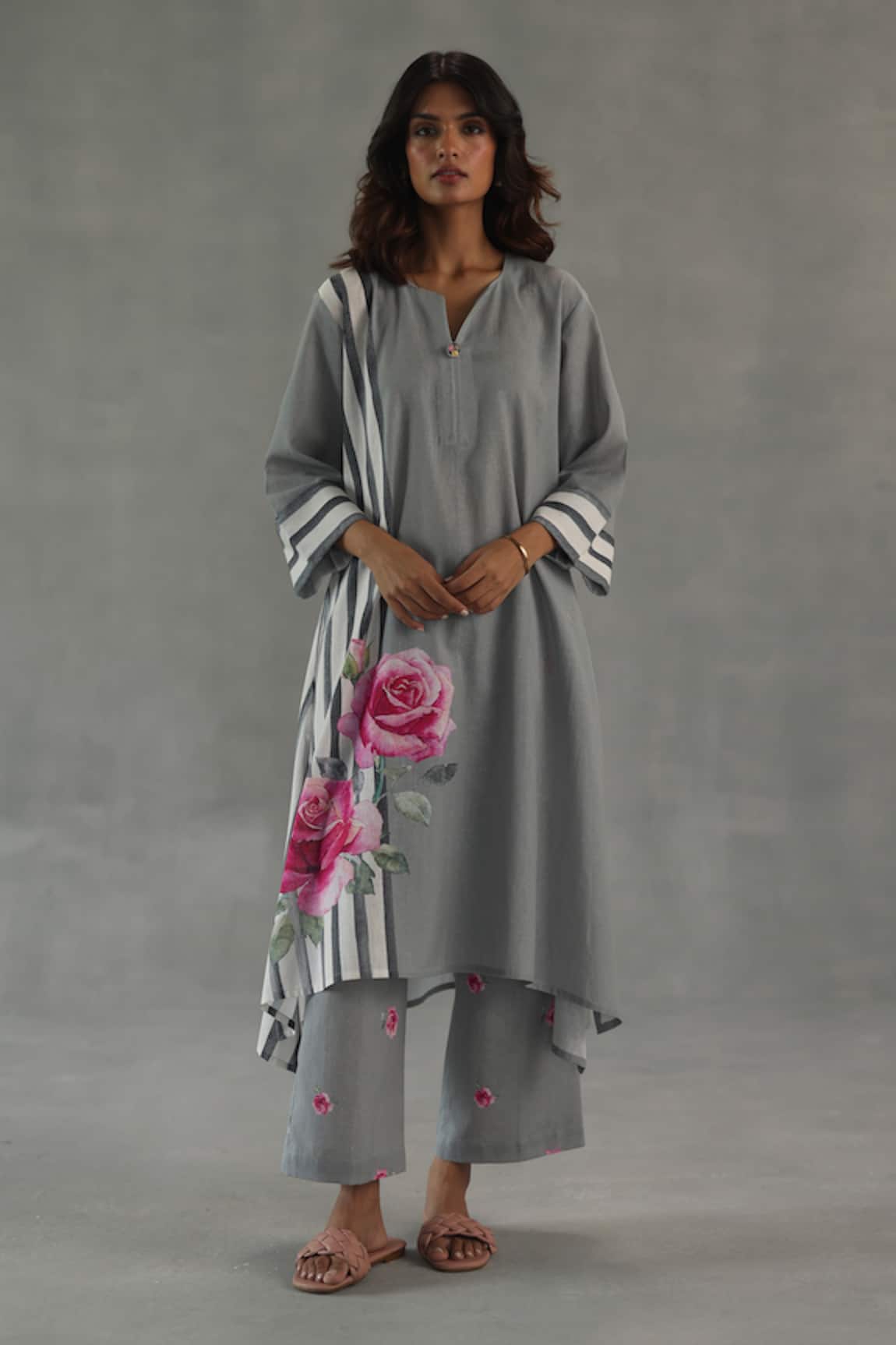 Roza Mirage Straight Kurta Set 