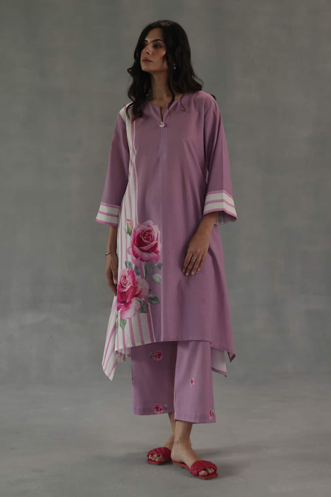 Roza Mirage Straight Kurta Set 