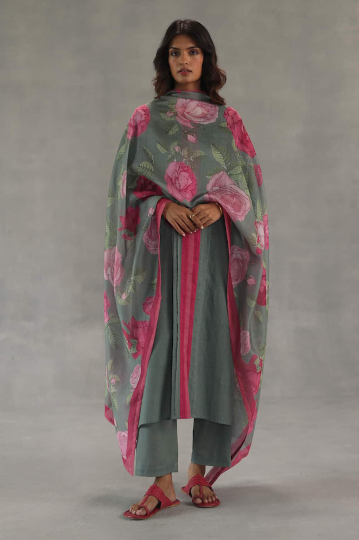 Roza Tuberose Kurta Set 