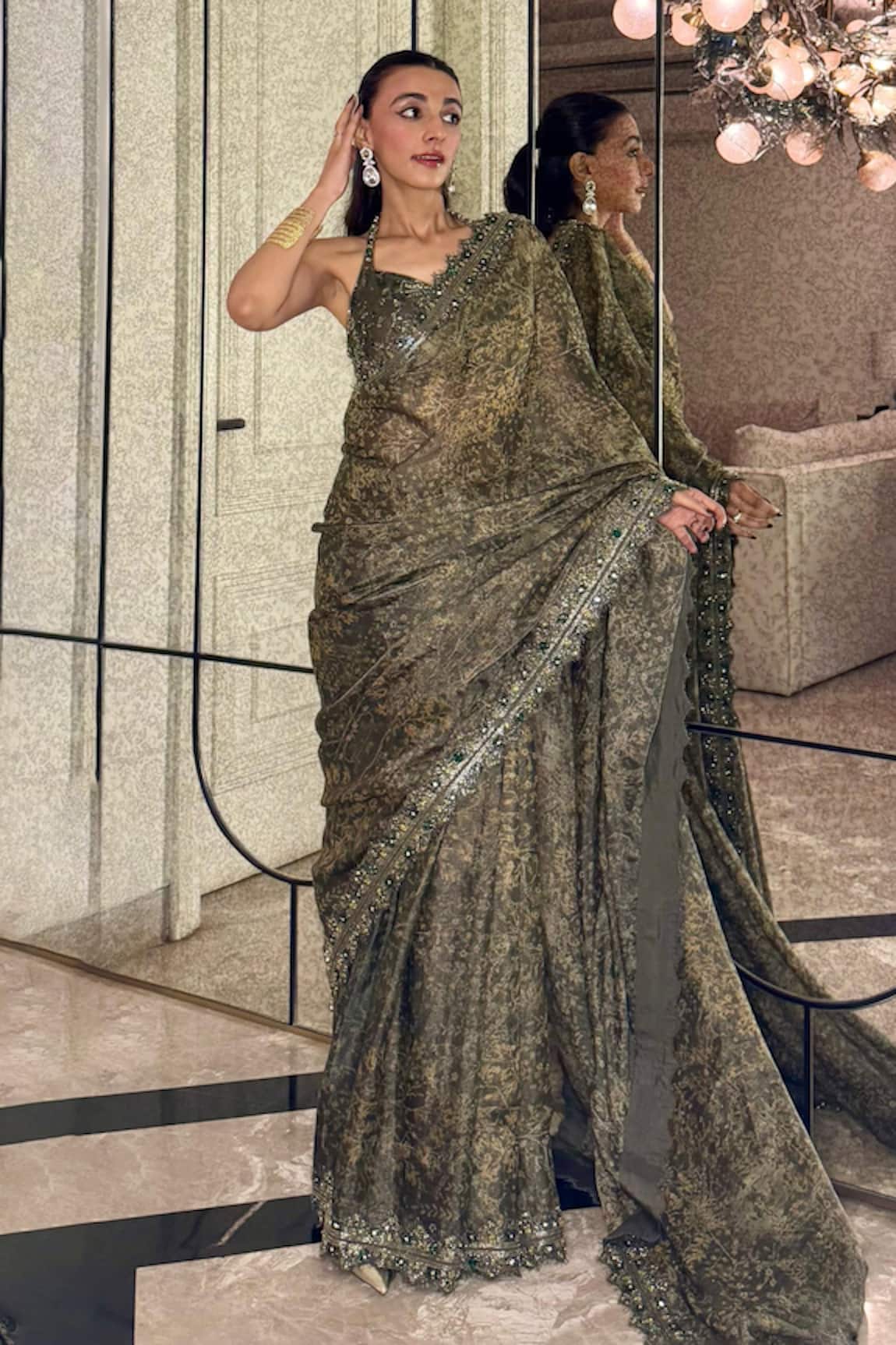 Falsa Handwoven Saree With Blouse 