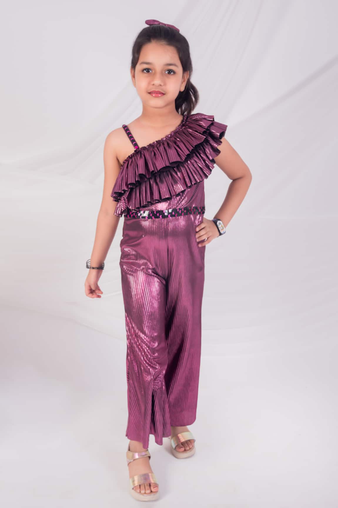 Toplove Berry Pop Glam Jumpsuit 