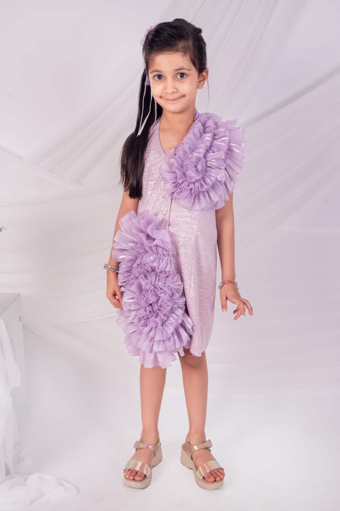 Toplove Ruffle Trench Dress 
