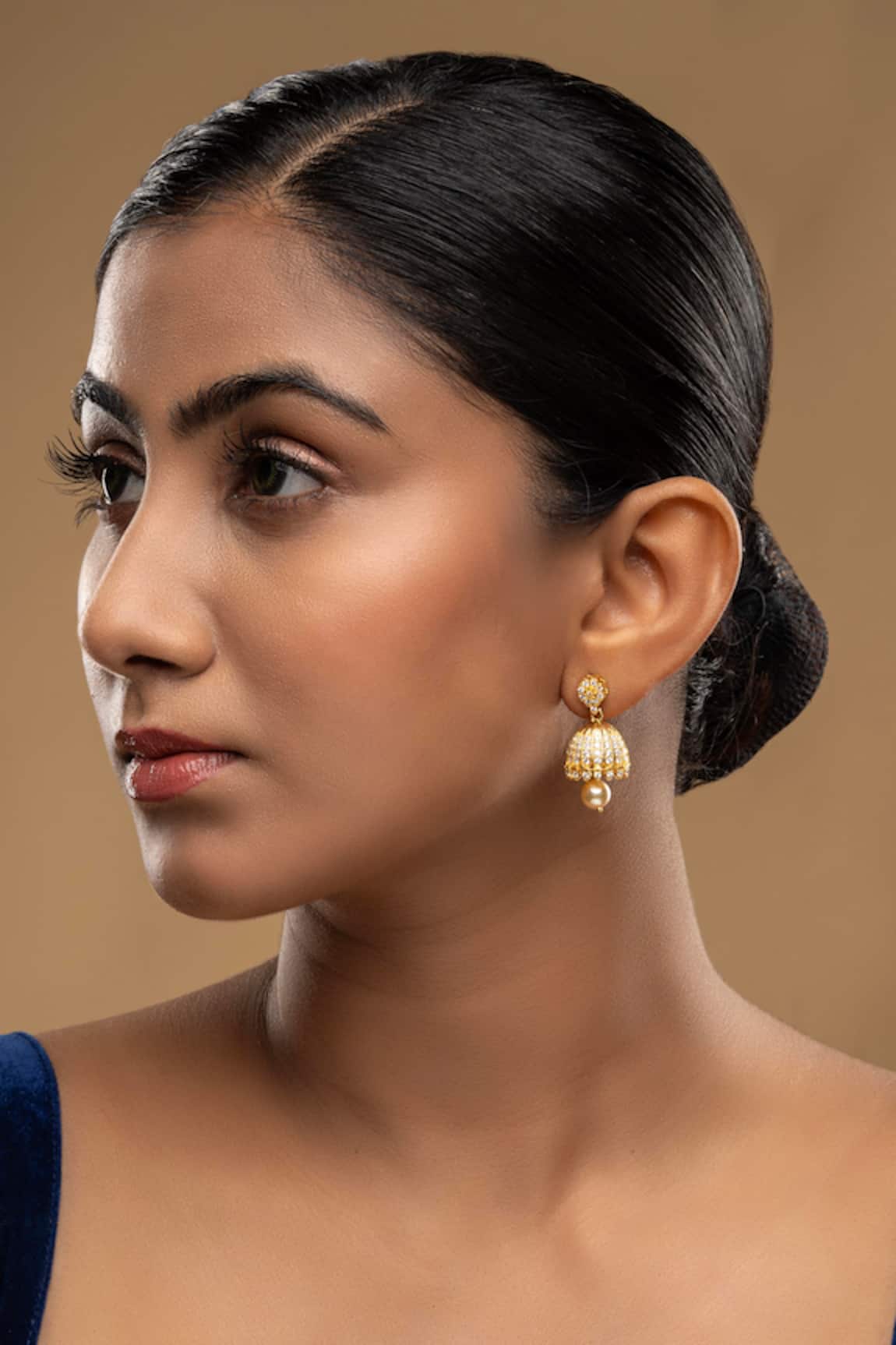 Sica Jewellery 925 Silver Azalea Jhumkas