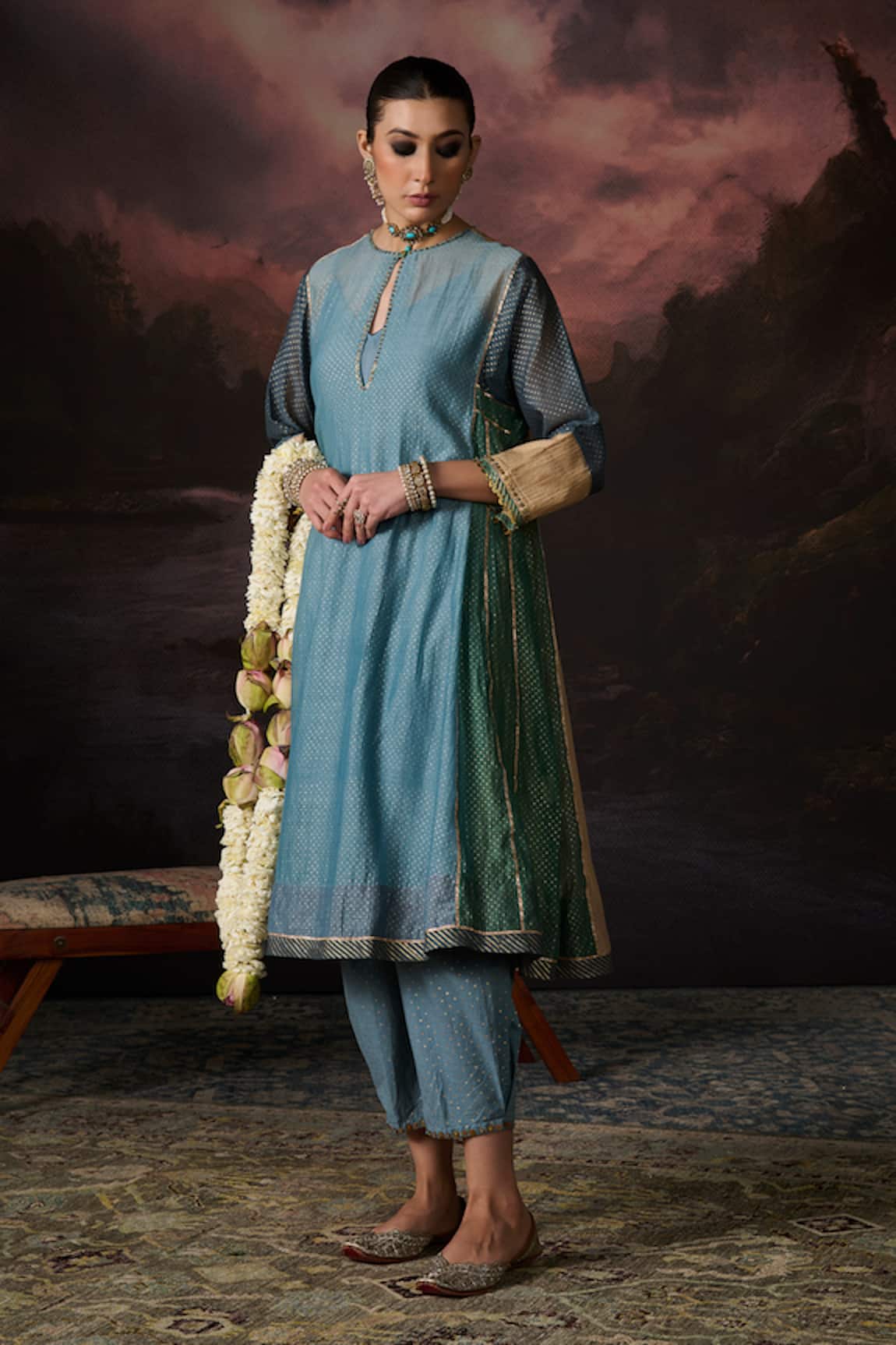Swatti Kapoor Tara Handwoven Kurta 