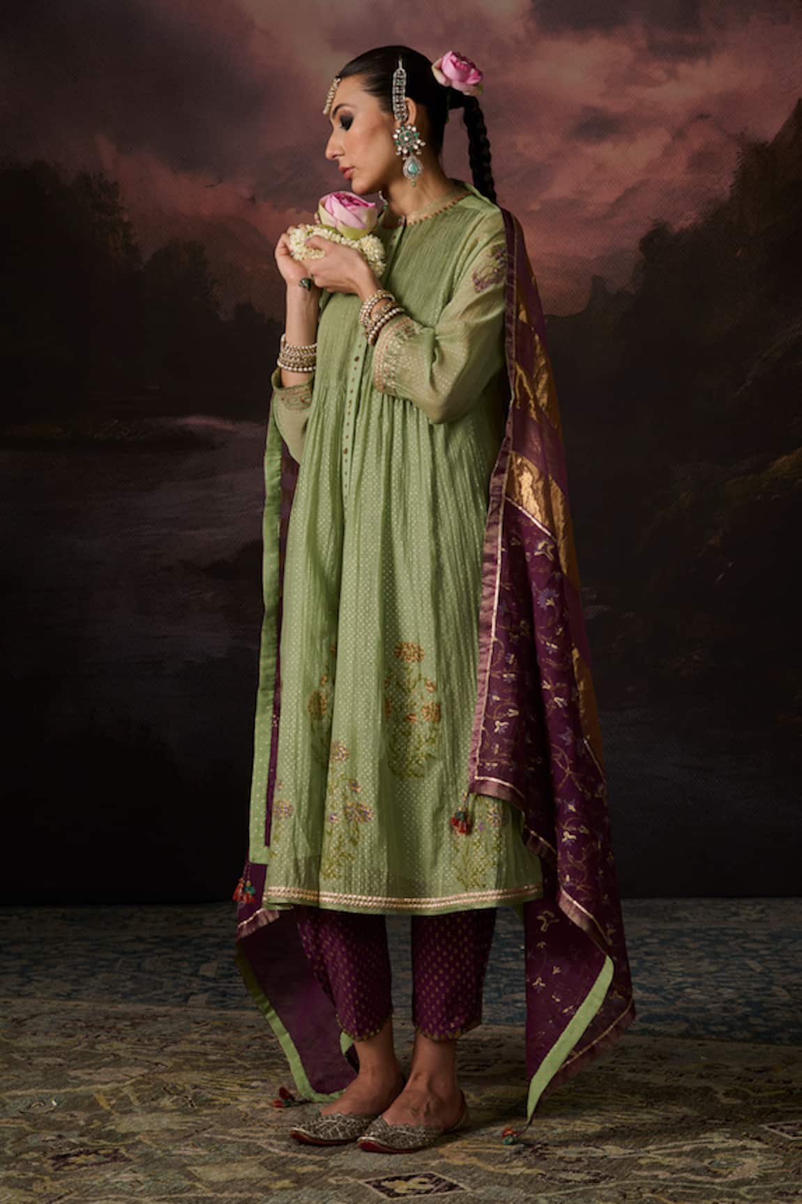 Swatti Kapoor Wania Cotton Pant 