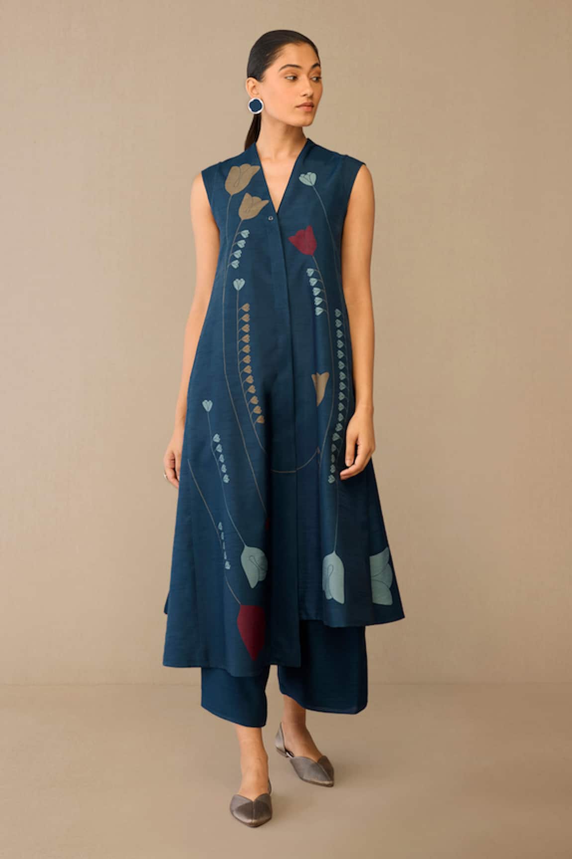 Ampm Zia Jacket Palazzo Set 