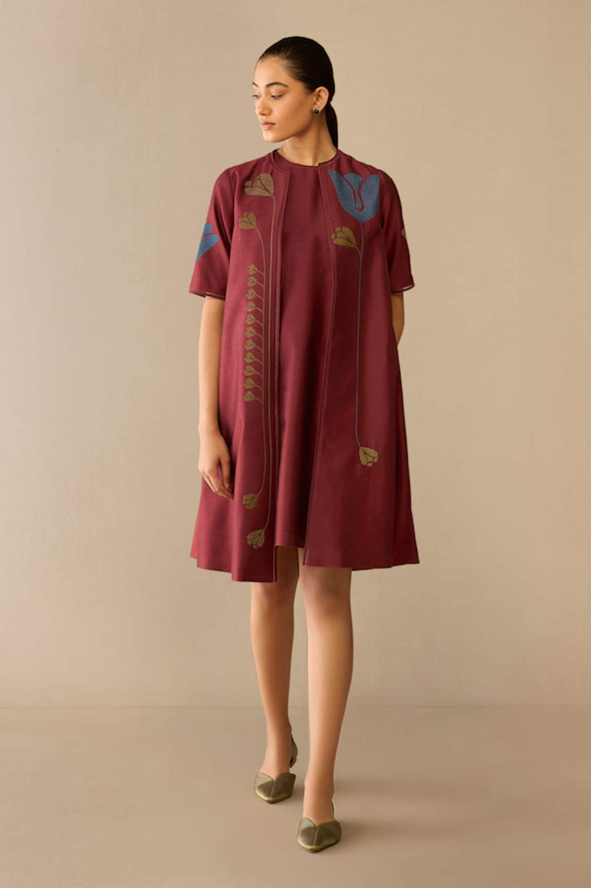 Ampm Atara Dress With Jacket 
