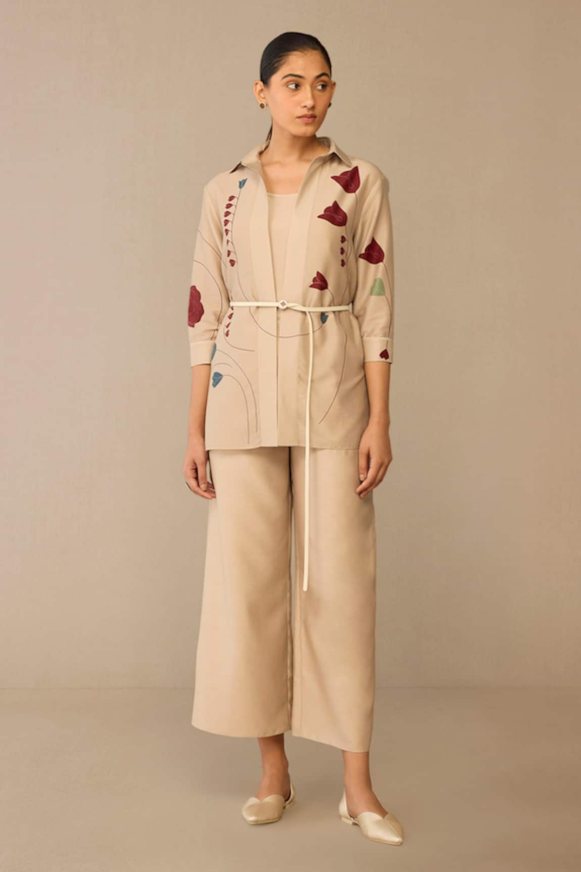 Ampm Sarai Shirt Pant Set 
