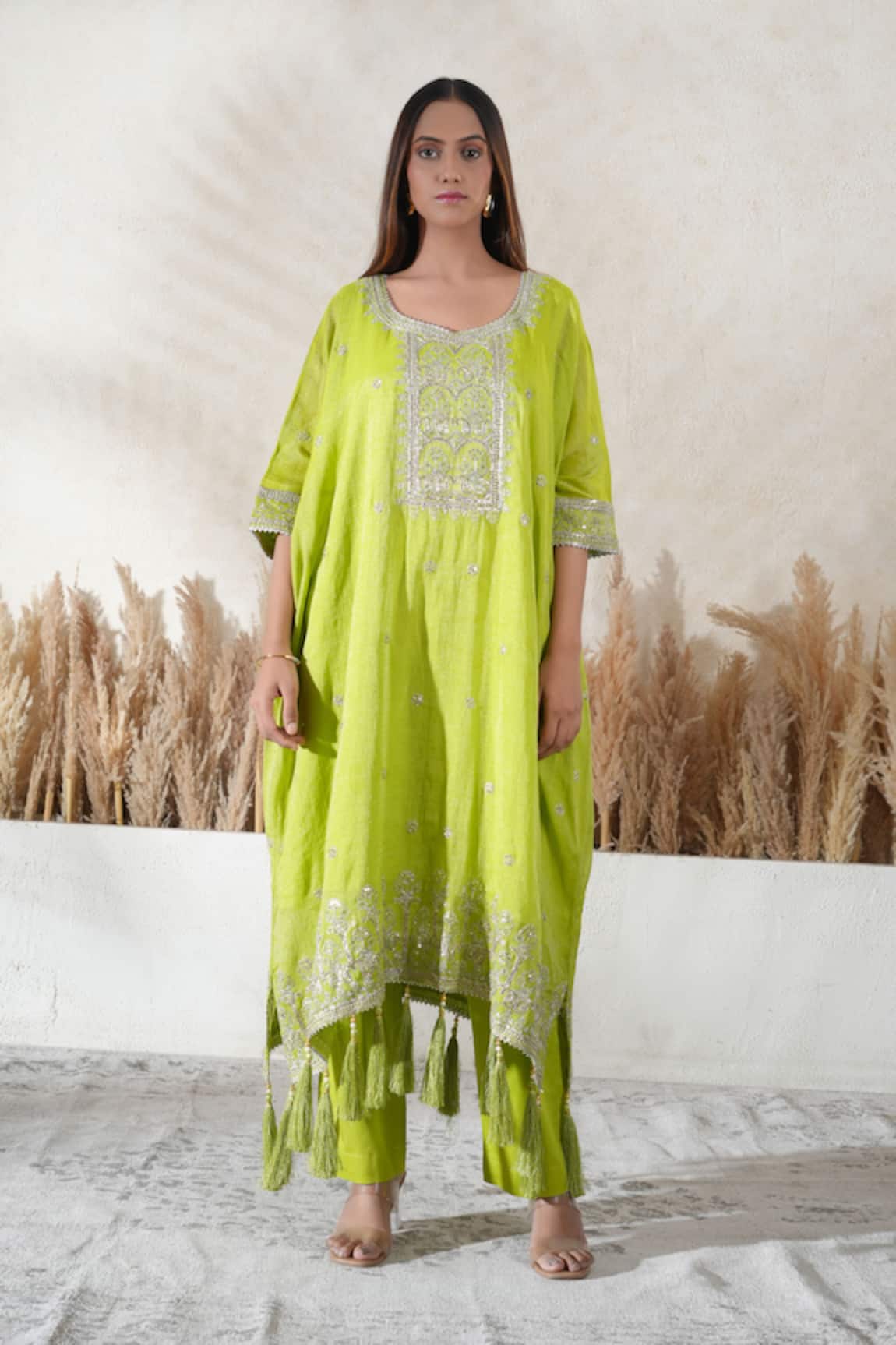 Vedika Soni Embroidered Kaftan Set 
