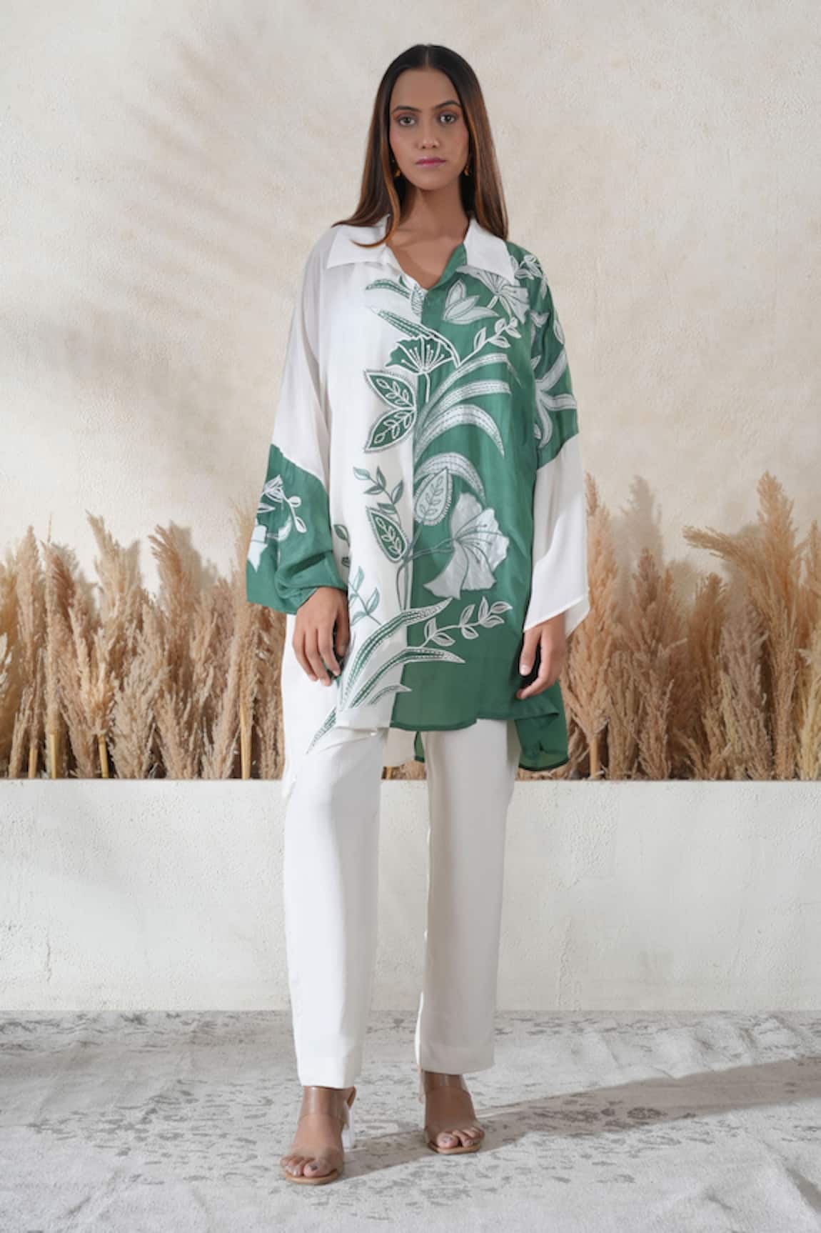 Vedika Soni Embroidered Shirt Set 