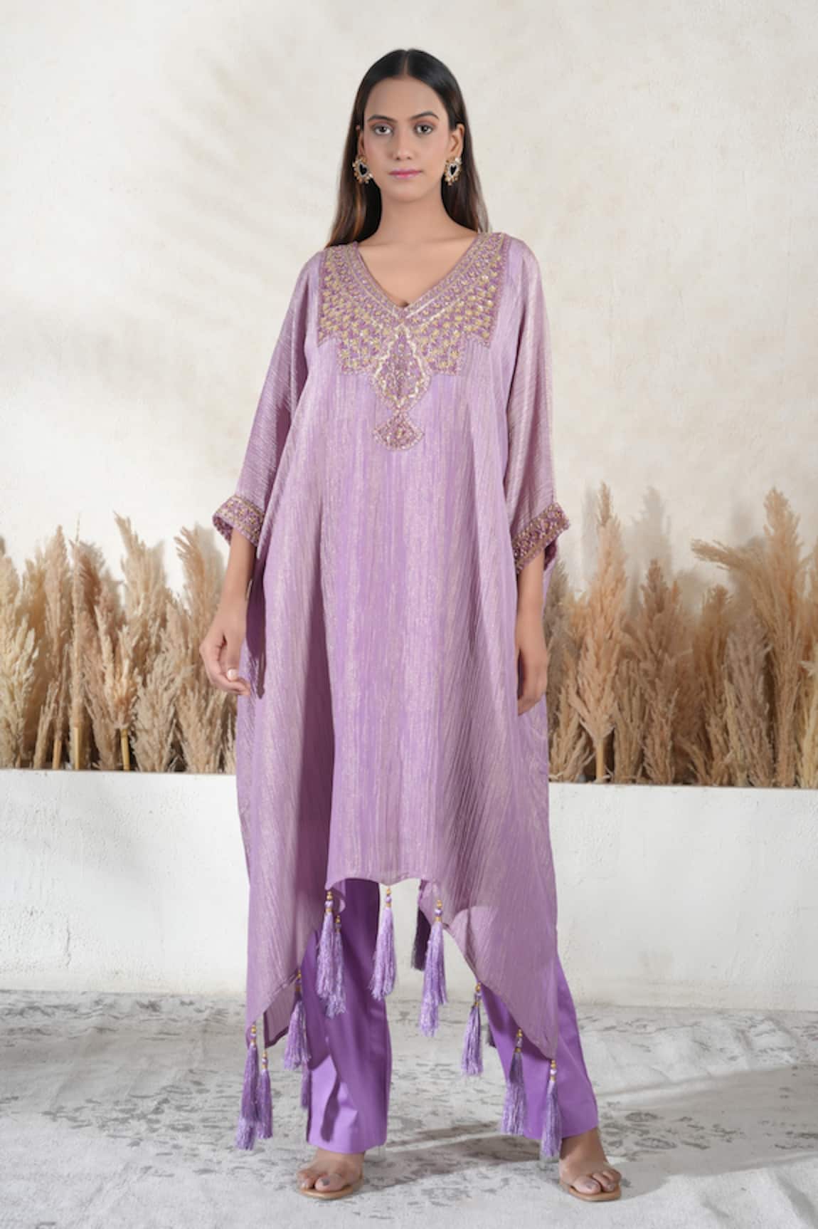 Vedika Soni Embroidered Kaftan Set 
