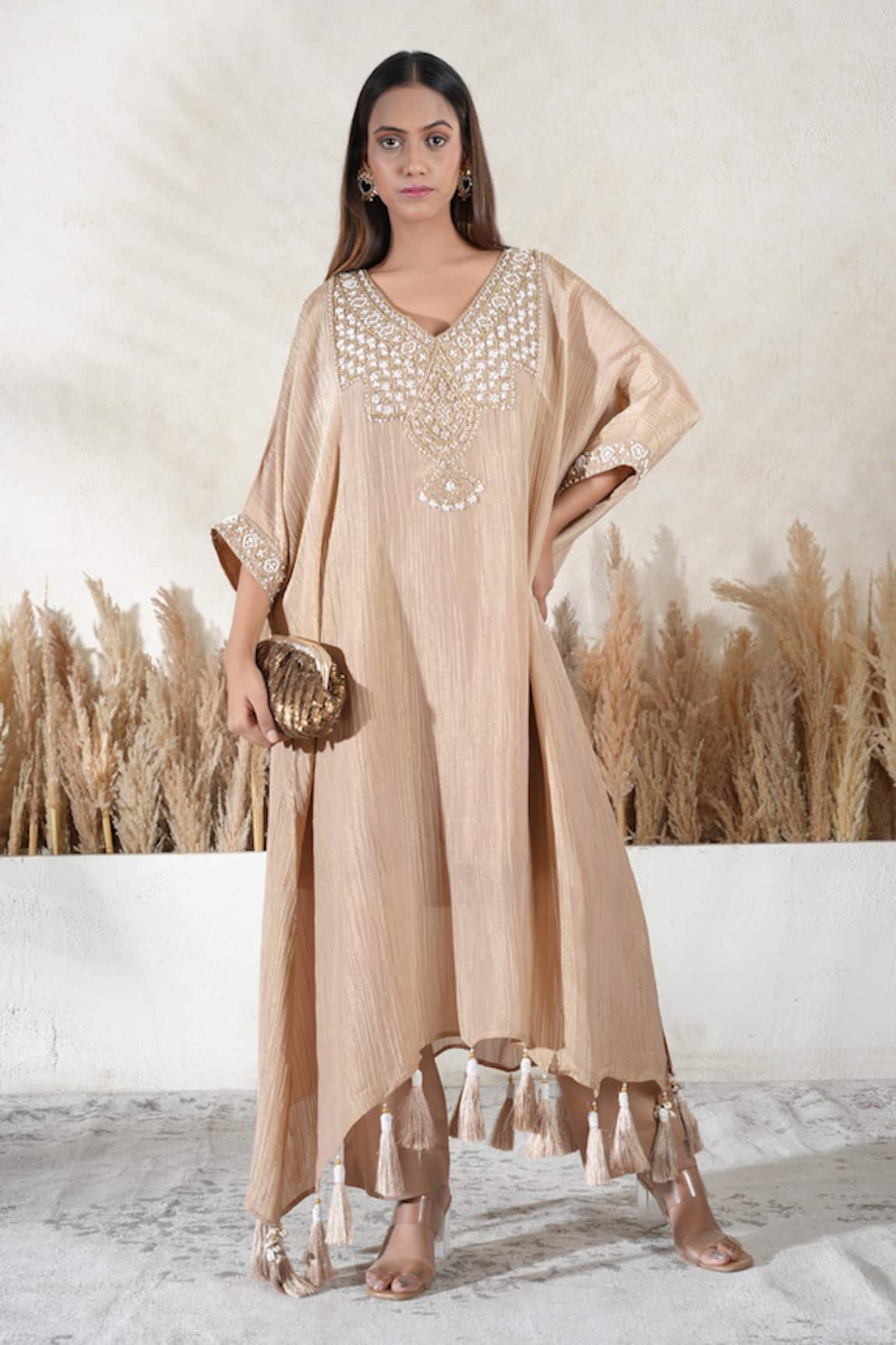Vedika Soni Embroidered Kaftan Set 