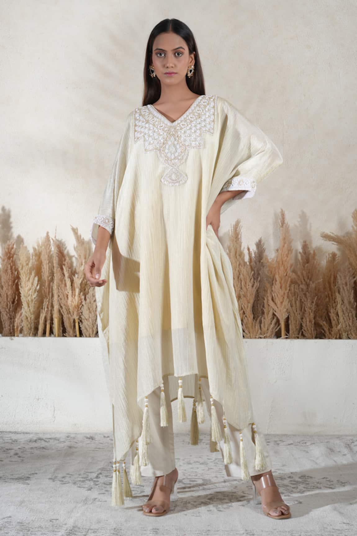 Vedika Soni Embroidered Kaftan Set 