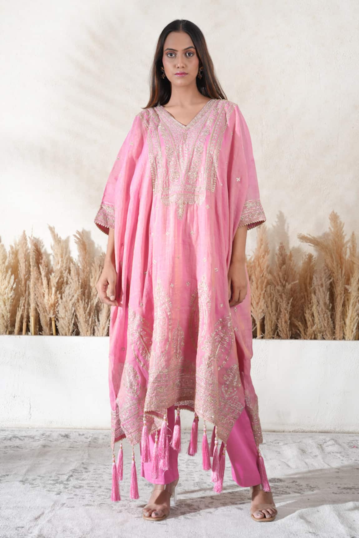 Vedika Soni Embroidered Kaftan Set 