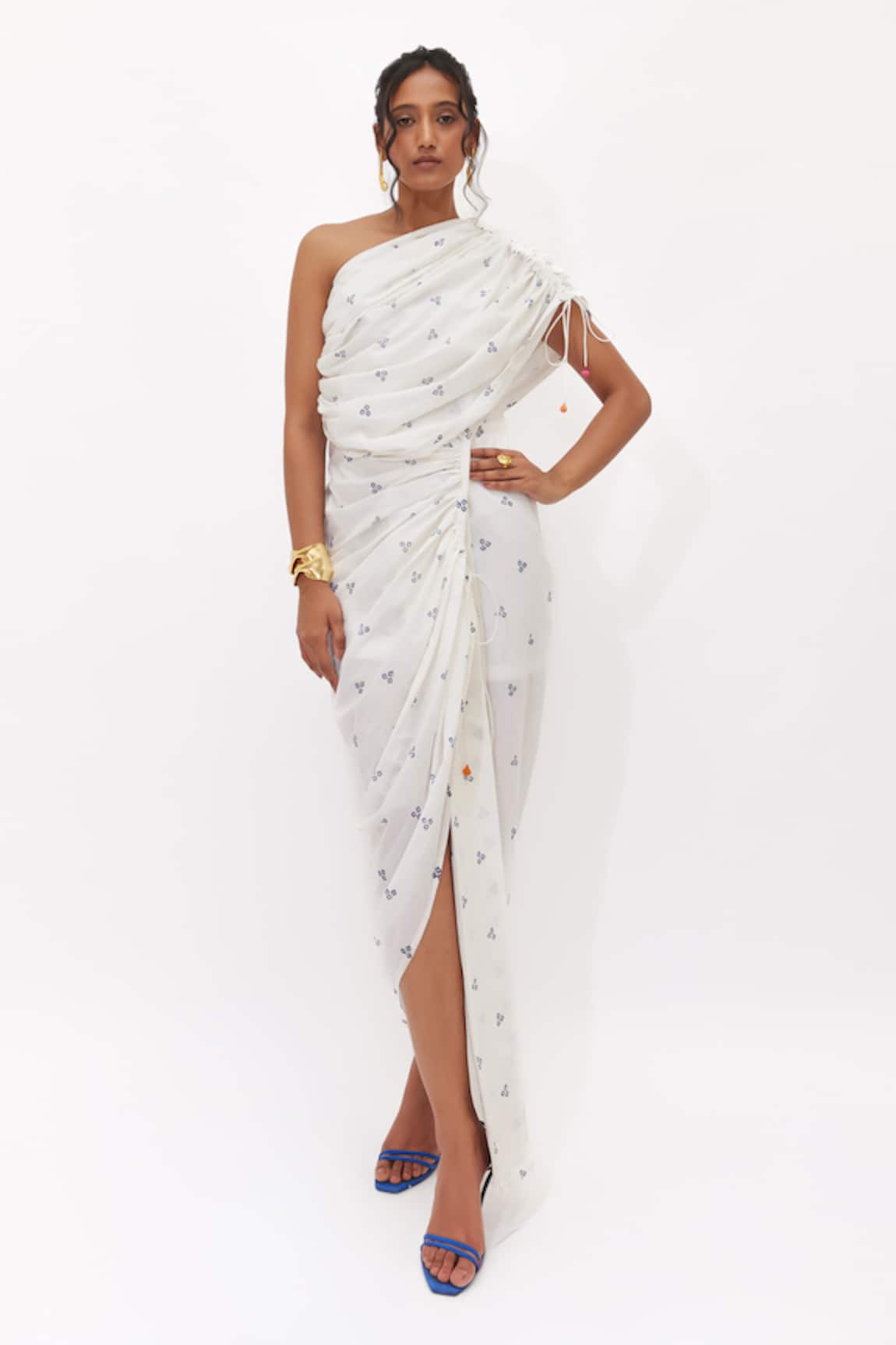 Aapro Freya Draped Dress 