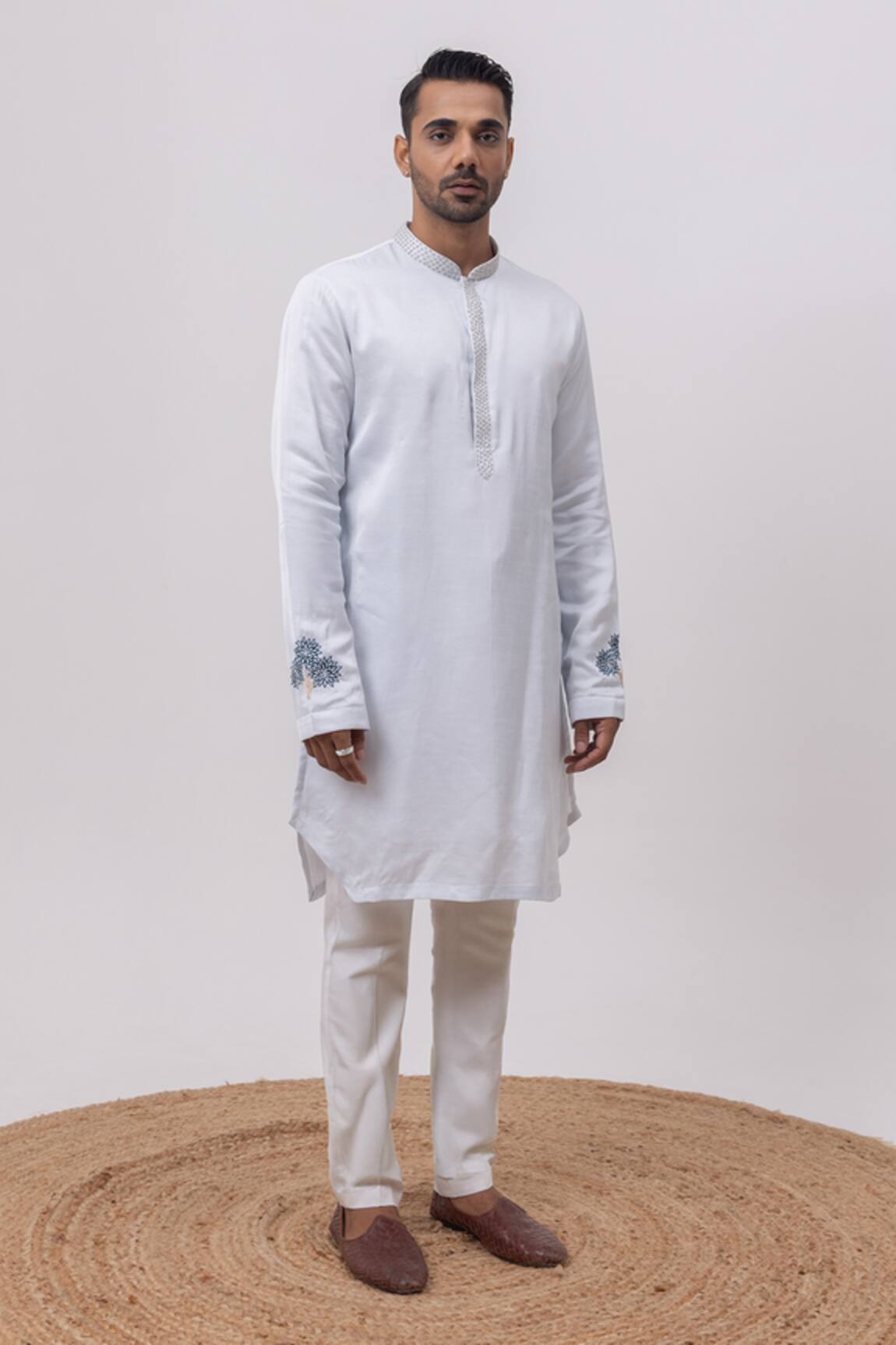 Kaka Calcutta Vrindavan Kurta & Pant Set 