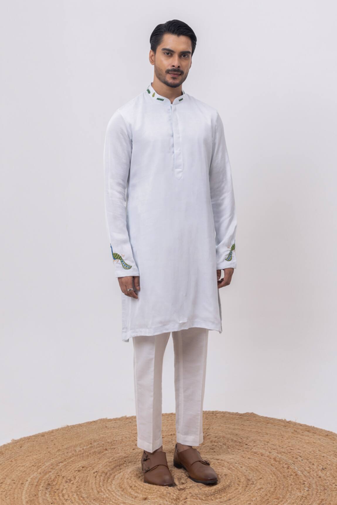 Kaka Calcutta Shreenath Kurta & Pant Set 