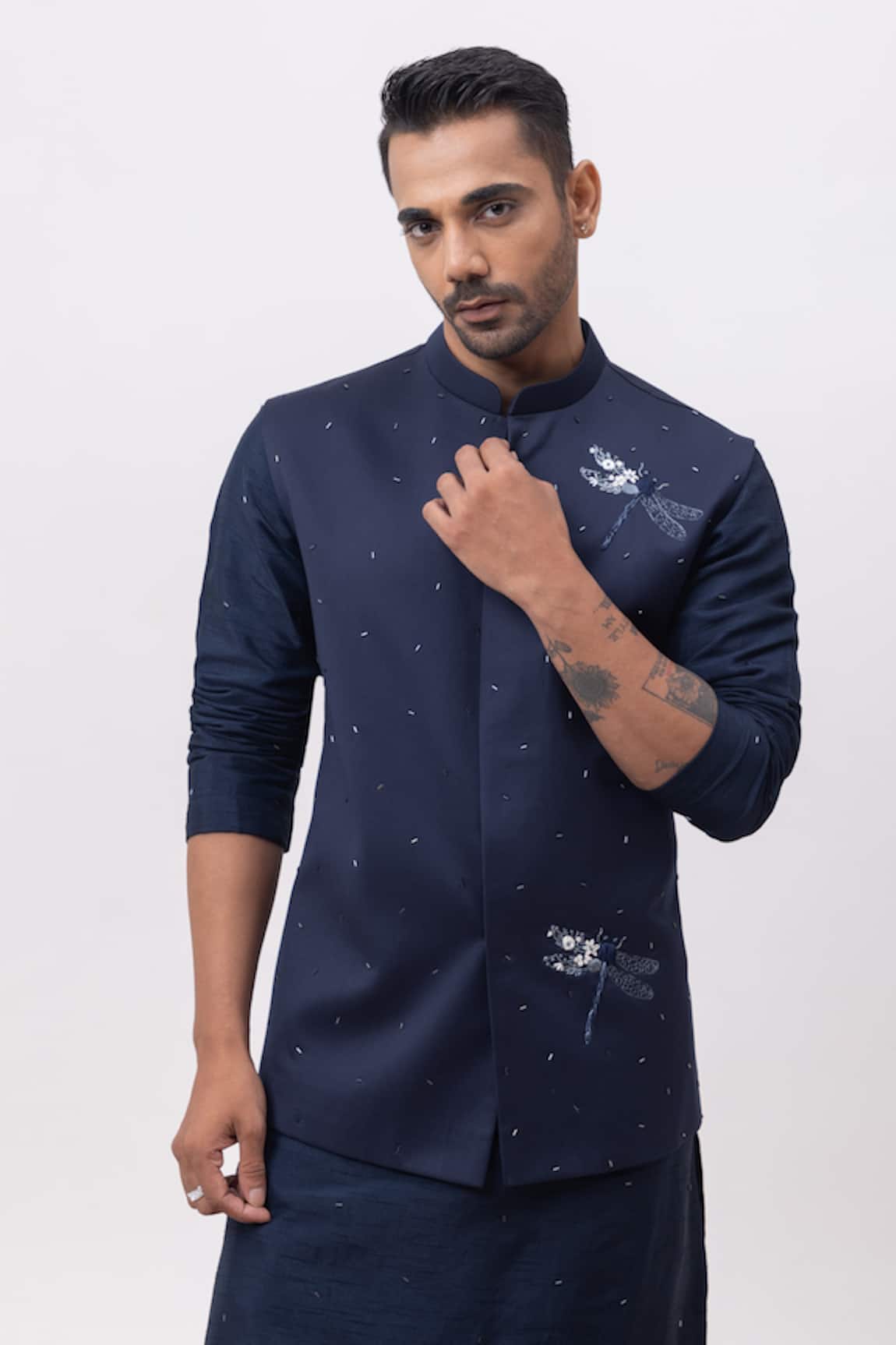 Kaka Calcutta Firefly Nehru Jacket 